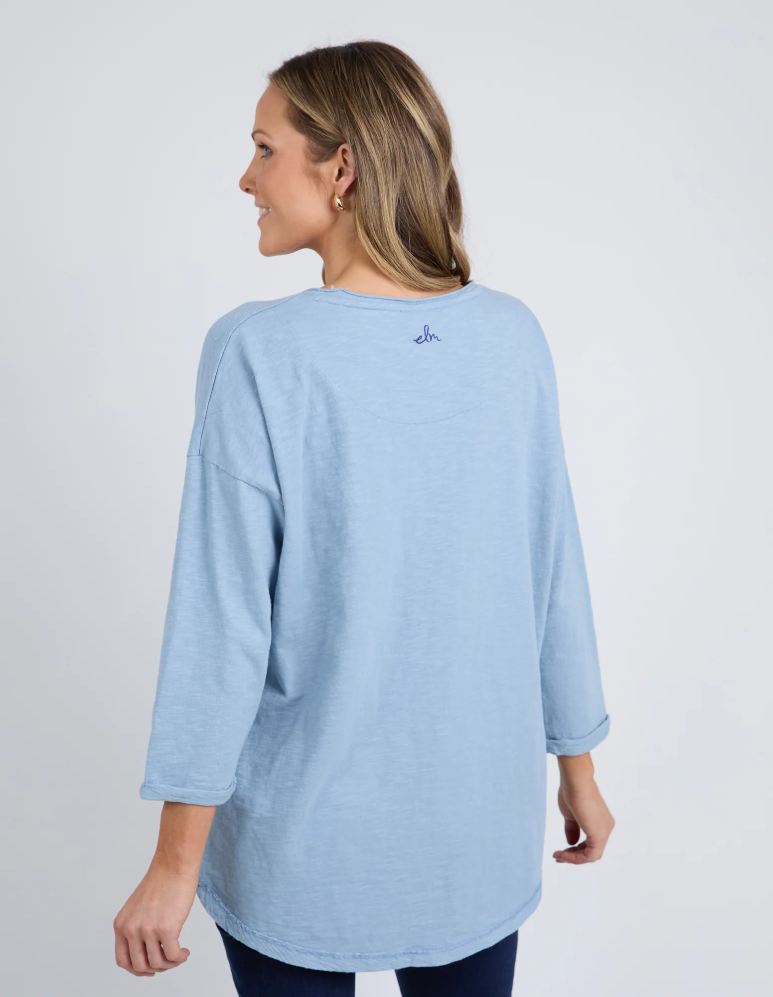 Elm Outlook Sweat - Steel Blue - Image 4