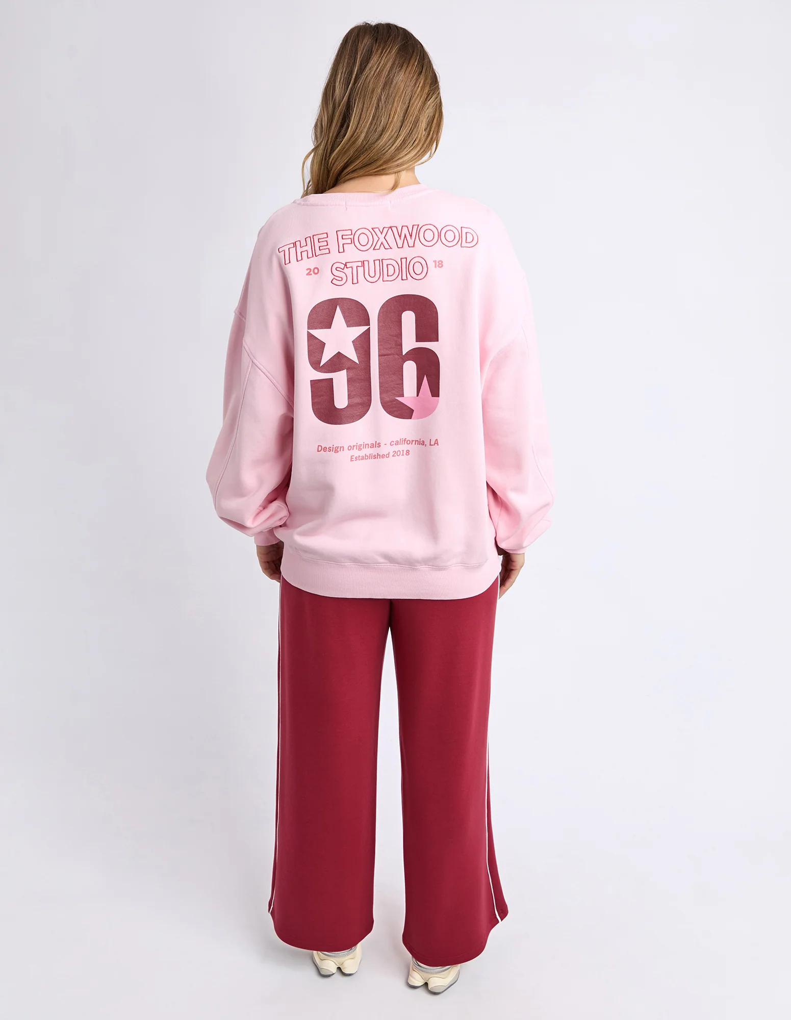 Foxwood Star Studio Crew - Pale Pink - Image 4