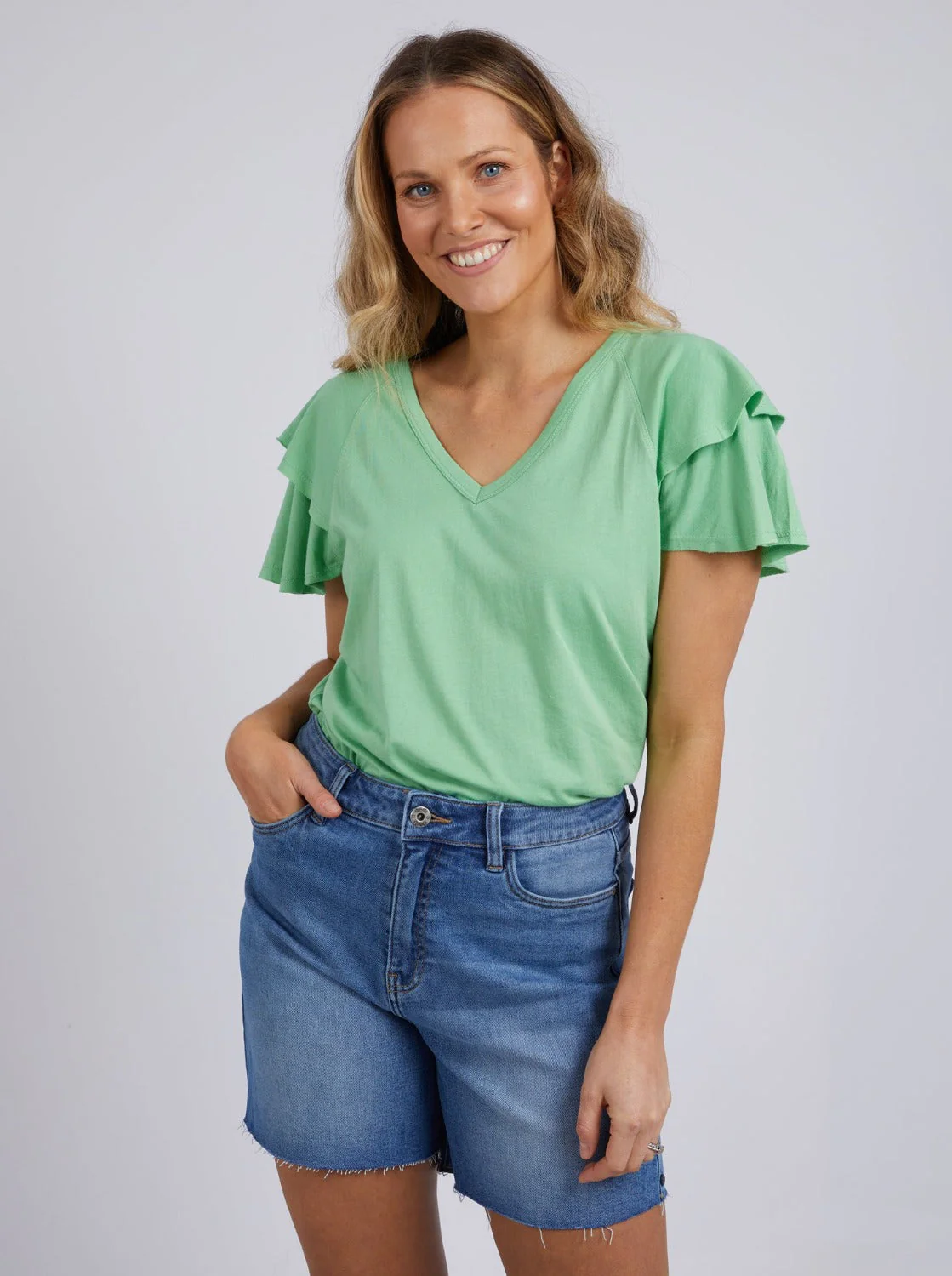 Elm Tulip Tee - Meadow