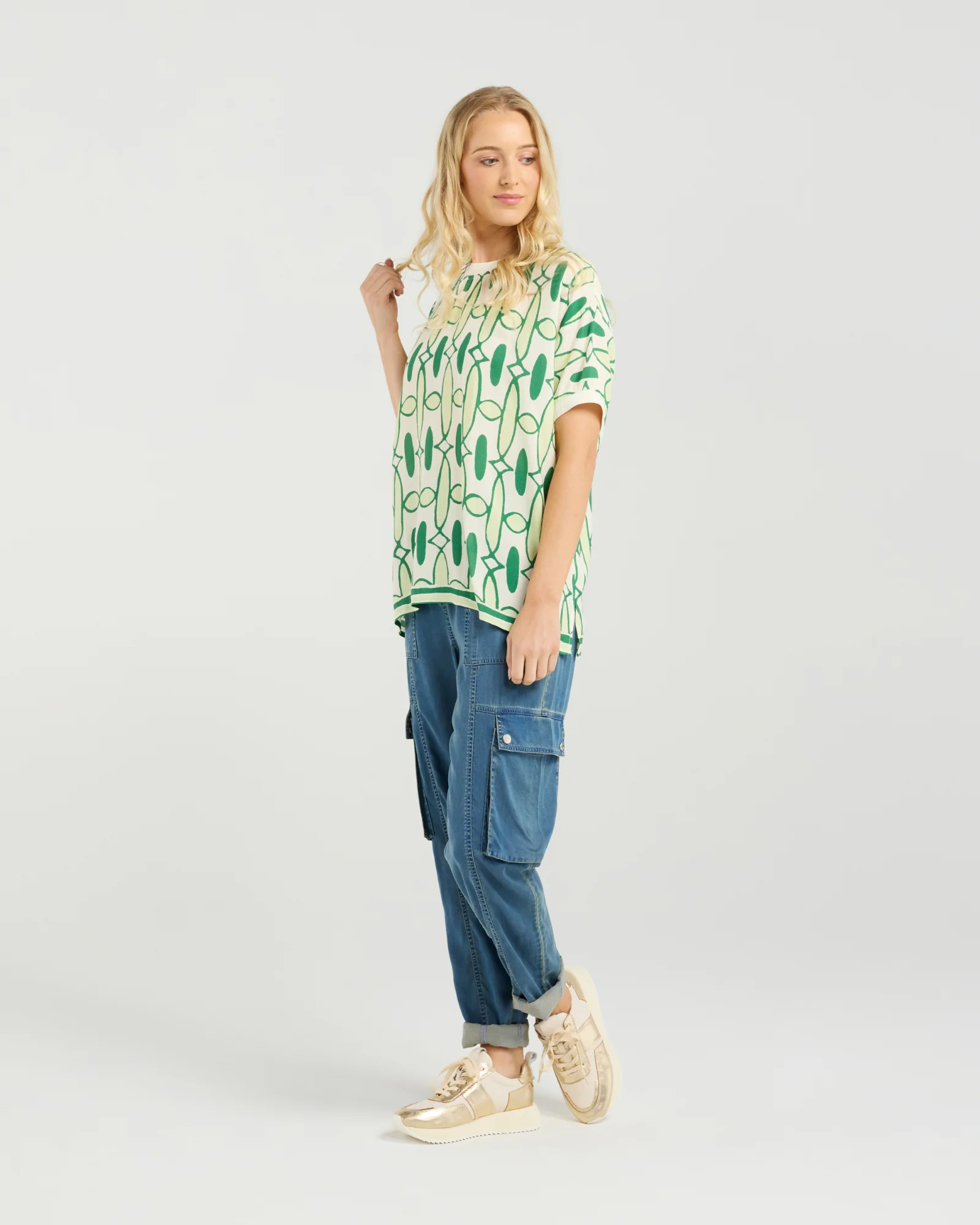 Et Alia Brea Top - Painted Grove - Image 5