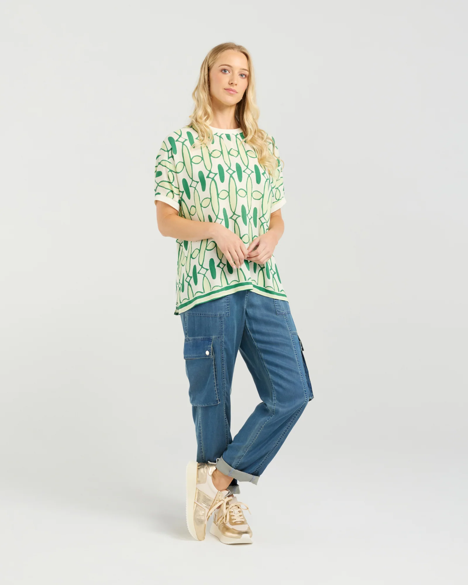 Et Alia Brea Top - Painted Grove - Image 7
