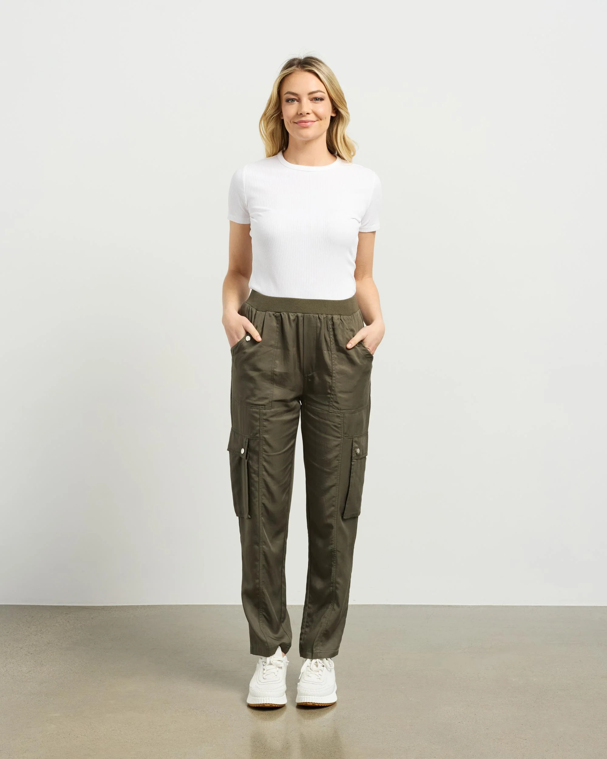 Et Alia Carter Cargo Pant - Olive - Image 6