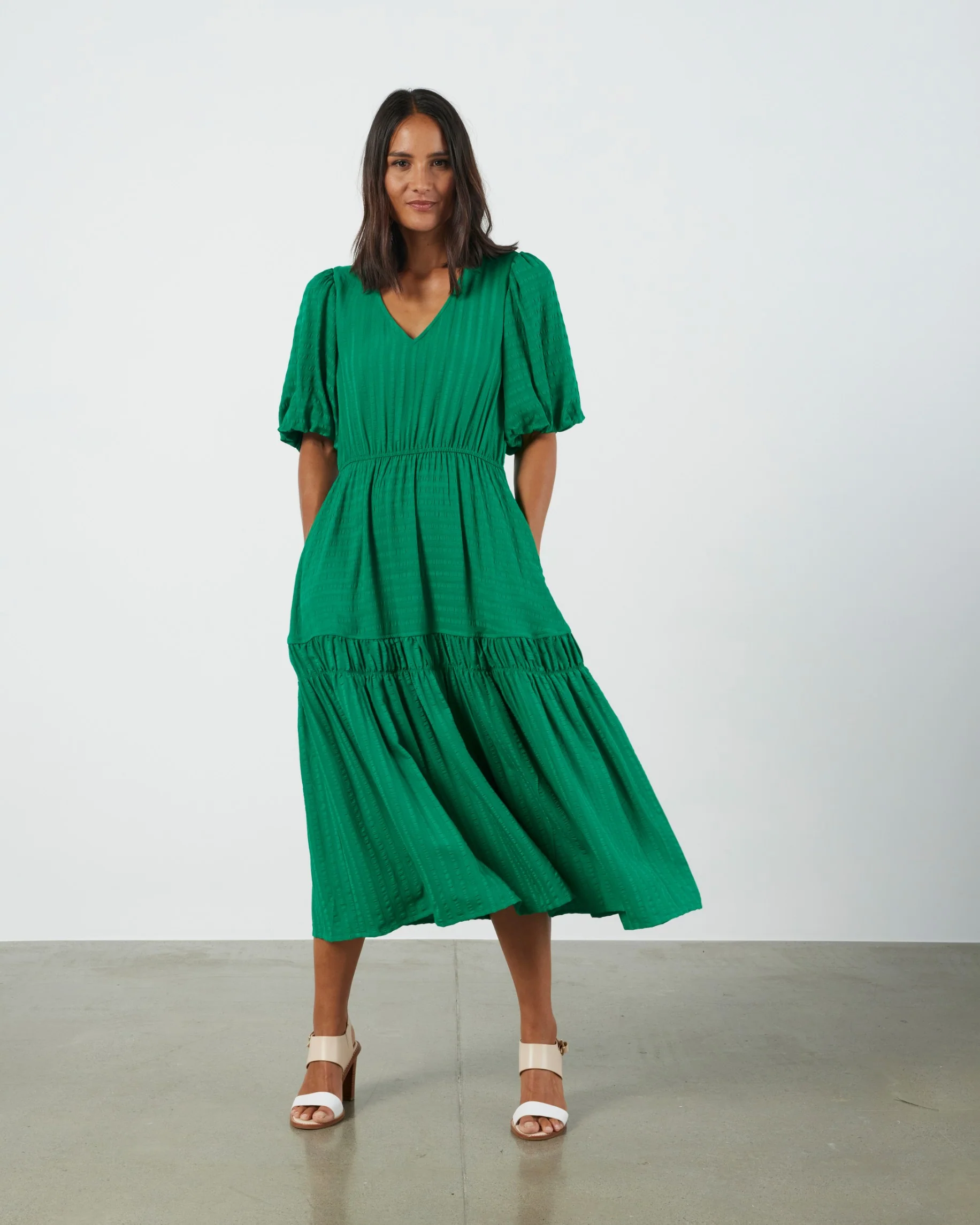 Et Alia Dress Olivia Kelly Green - Image 2