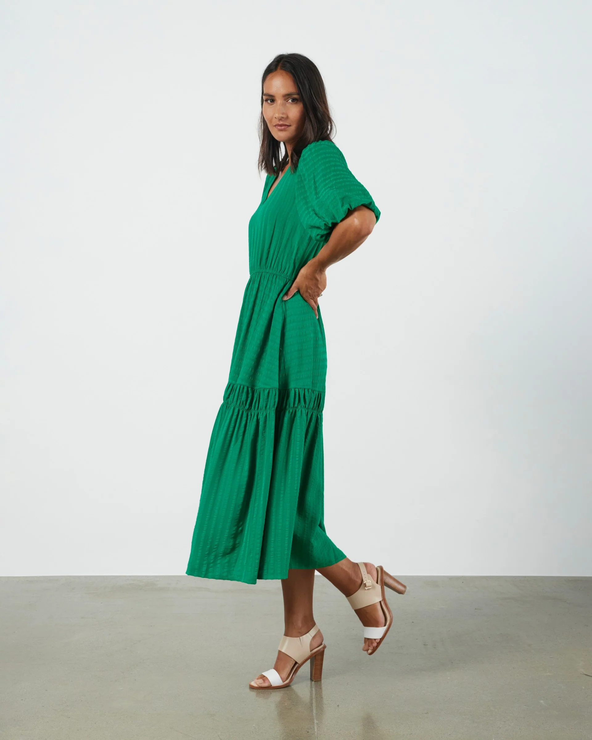 Et Alia Dress Olivia Kelly Green - Image 3
