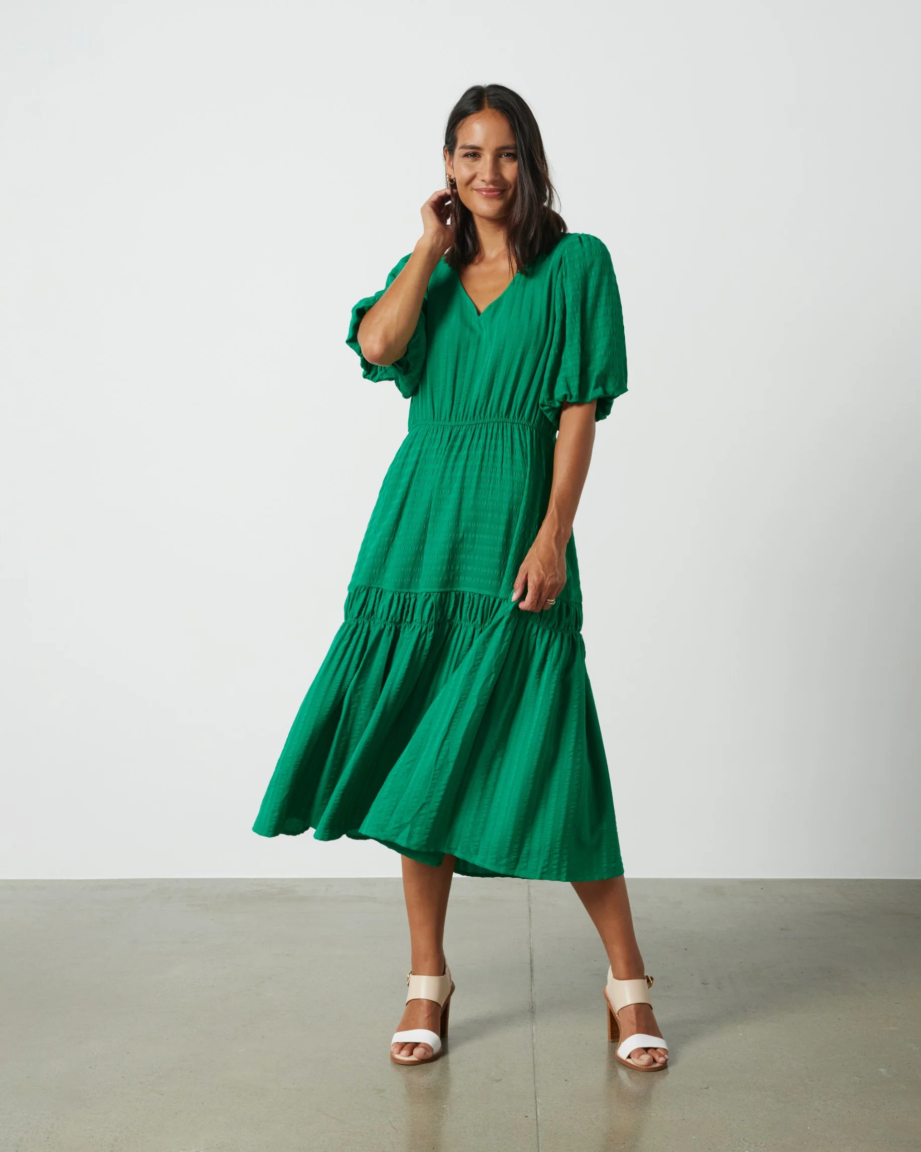 Et Alia Dress Olivia Kelly Green - Image 4