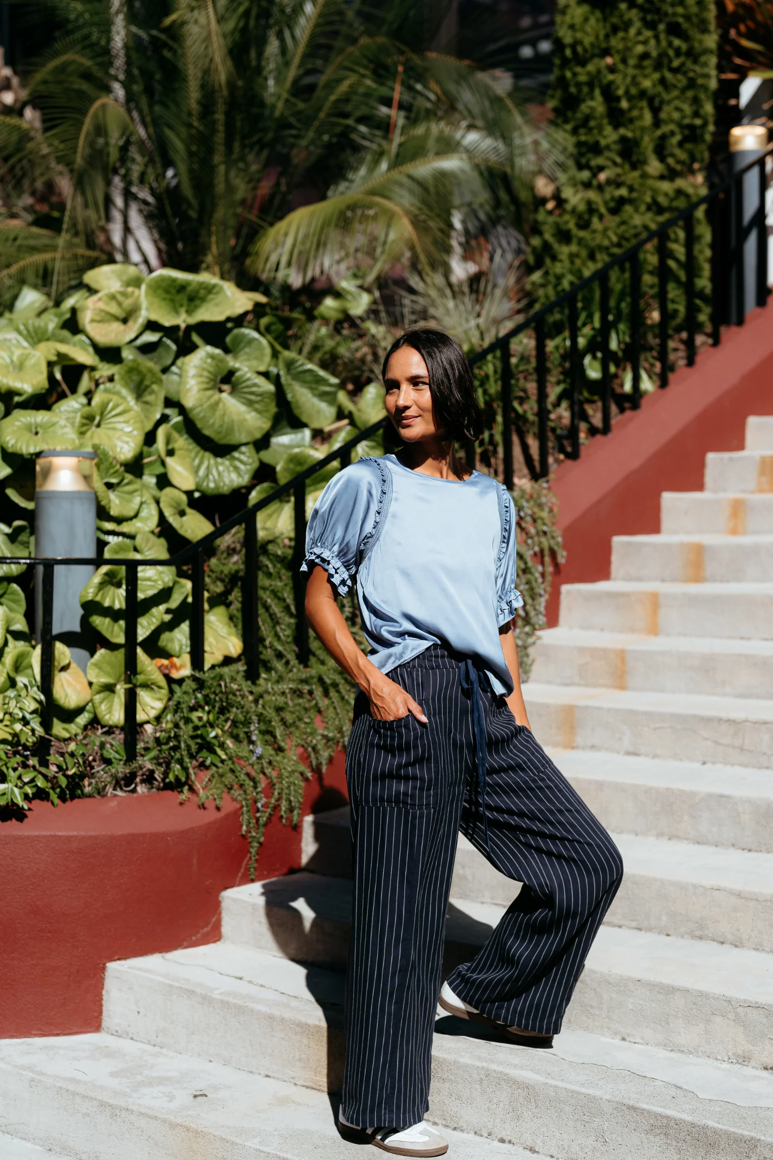 Et Alia Florence Top - Cornflower - Image 11