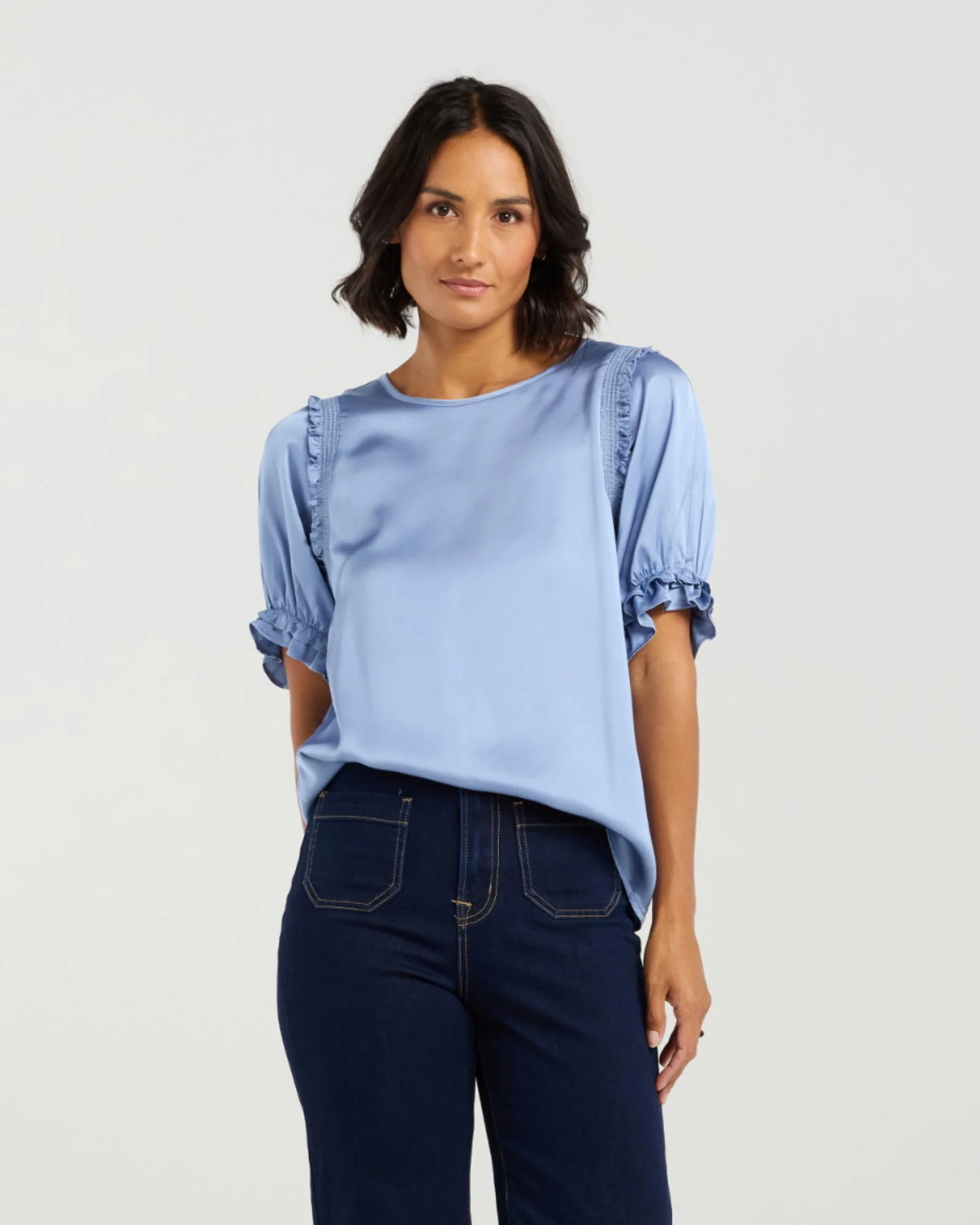 Et Alia Florence Top - Cornflower - Image 3