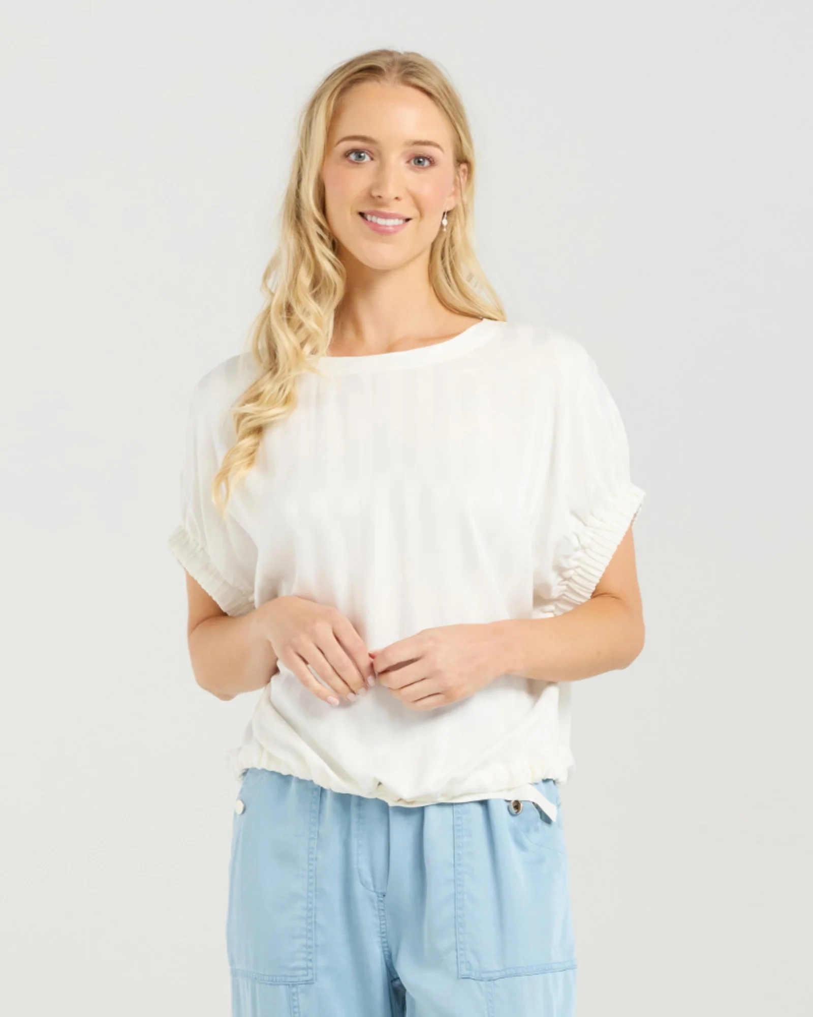 Et Alia Harlee Top - Opal Sheen
