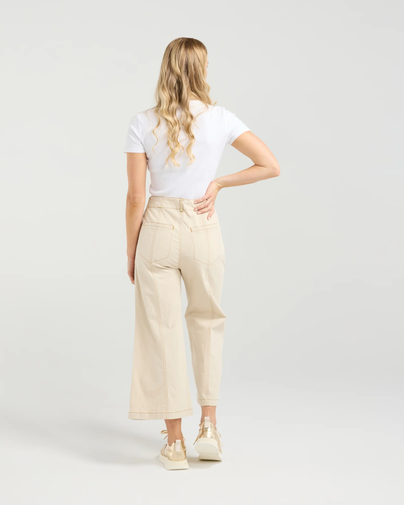 Et Alia Maya Pant - Buttercream - Image 4