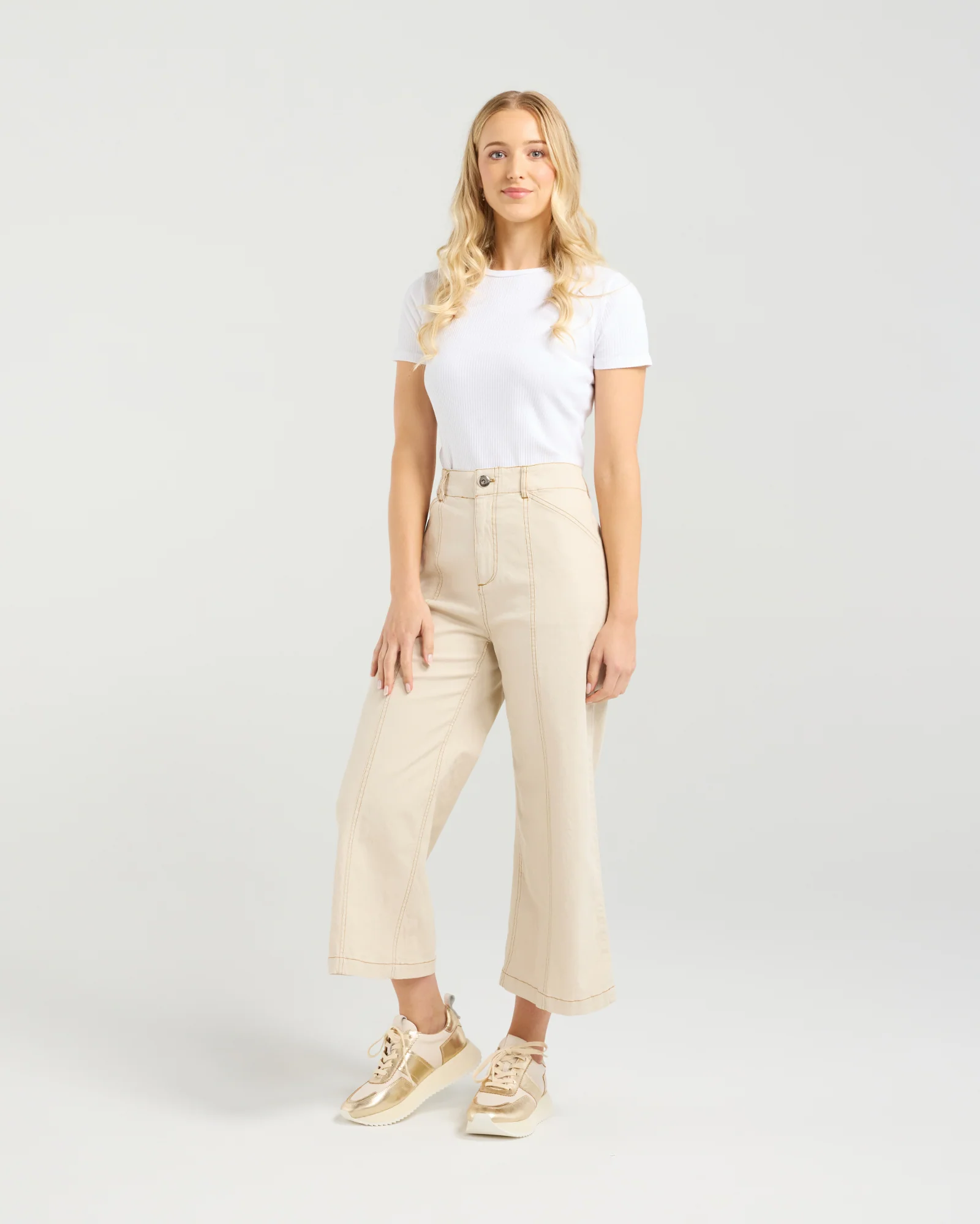 Et Alia Maya Pant - Buttercream - Image 5