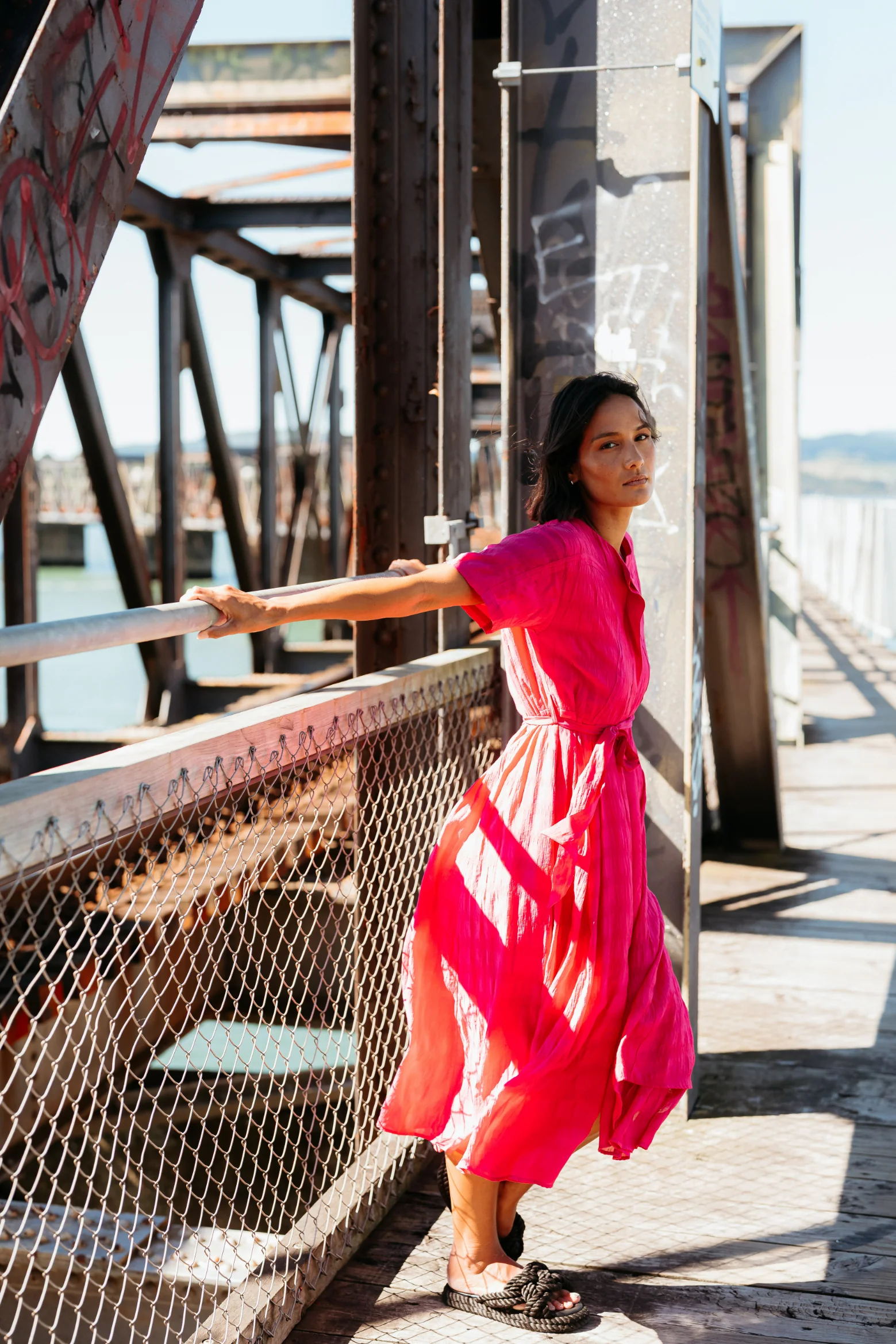 Et Alia Miranda Dress - Rose - Image 12