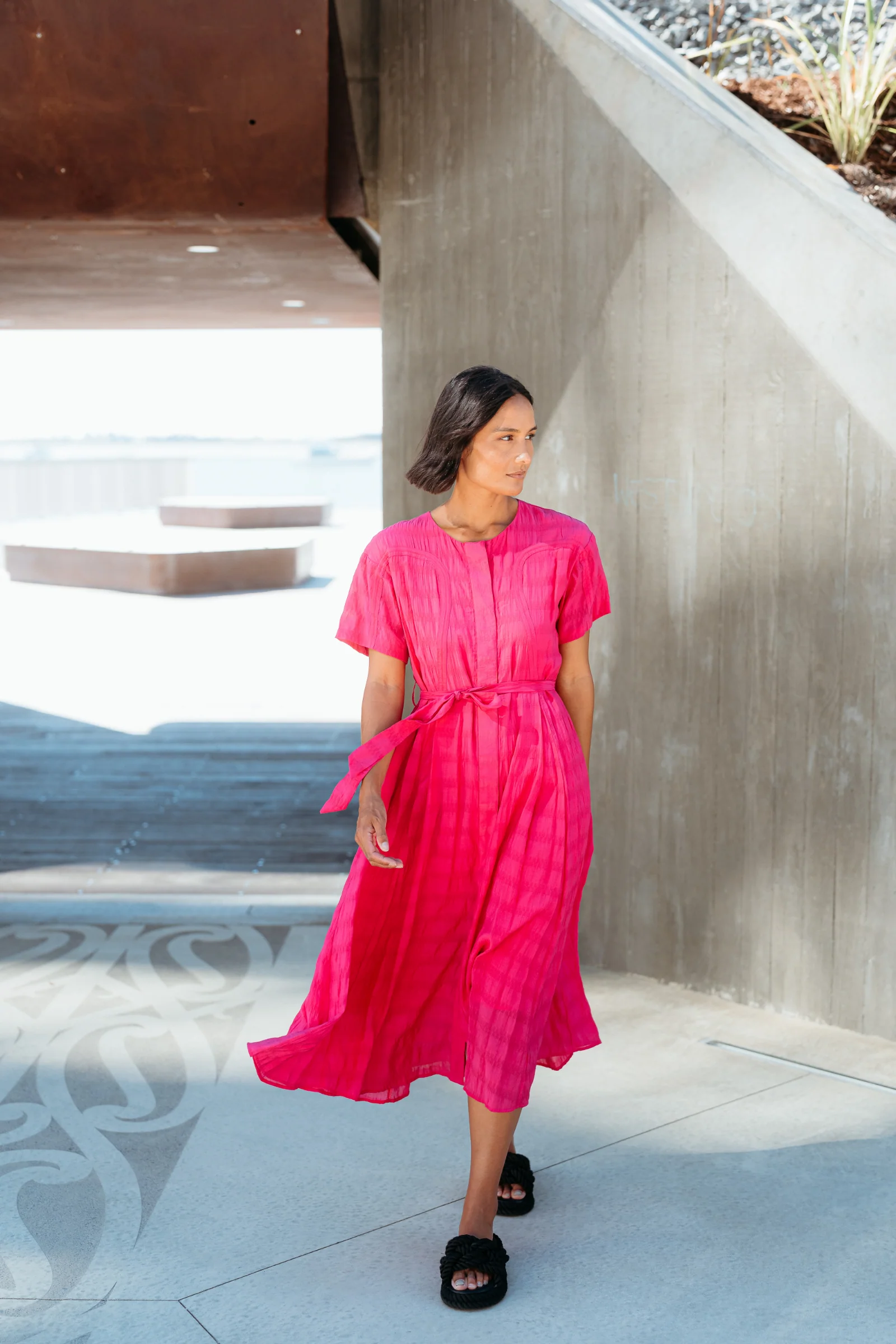 Et Alia Miranda Dress - Rose - Image 7