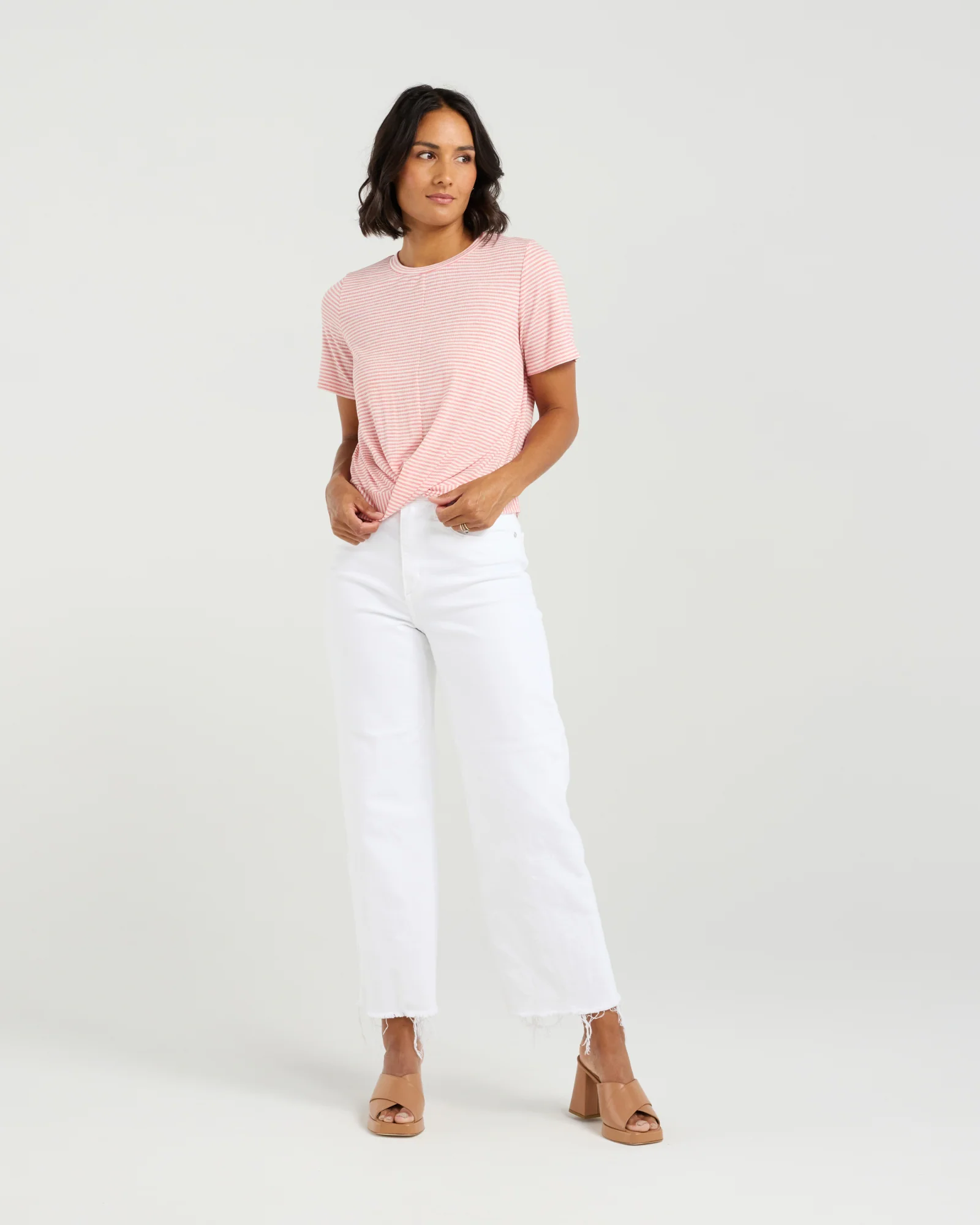 Et Alia Twist Tee - Candy - Image 2