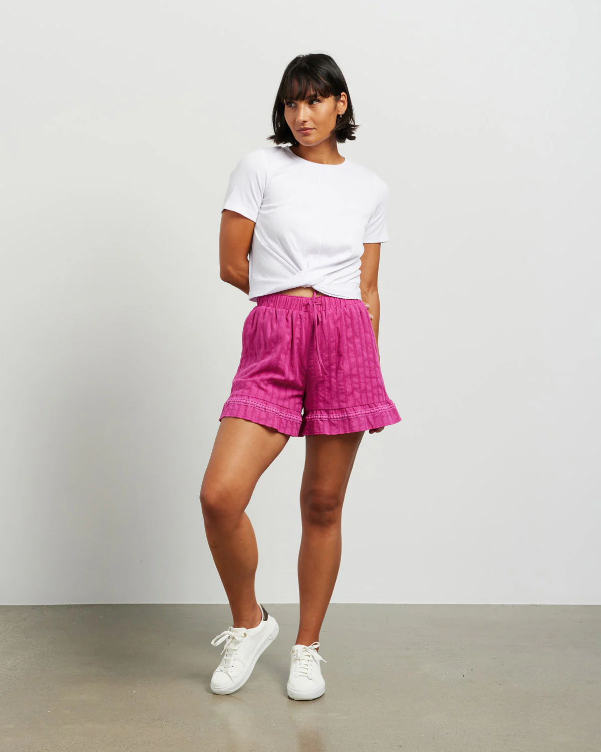 Et Alia Twist Tee - White - Image 2