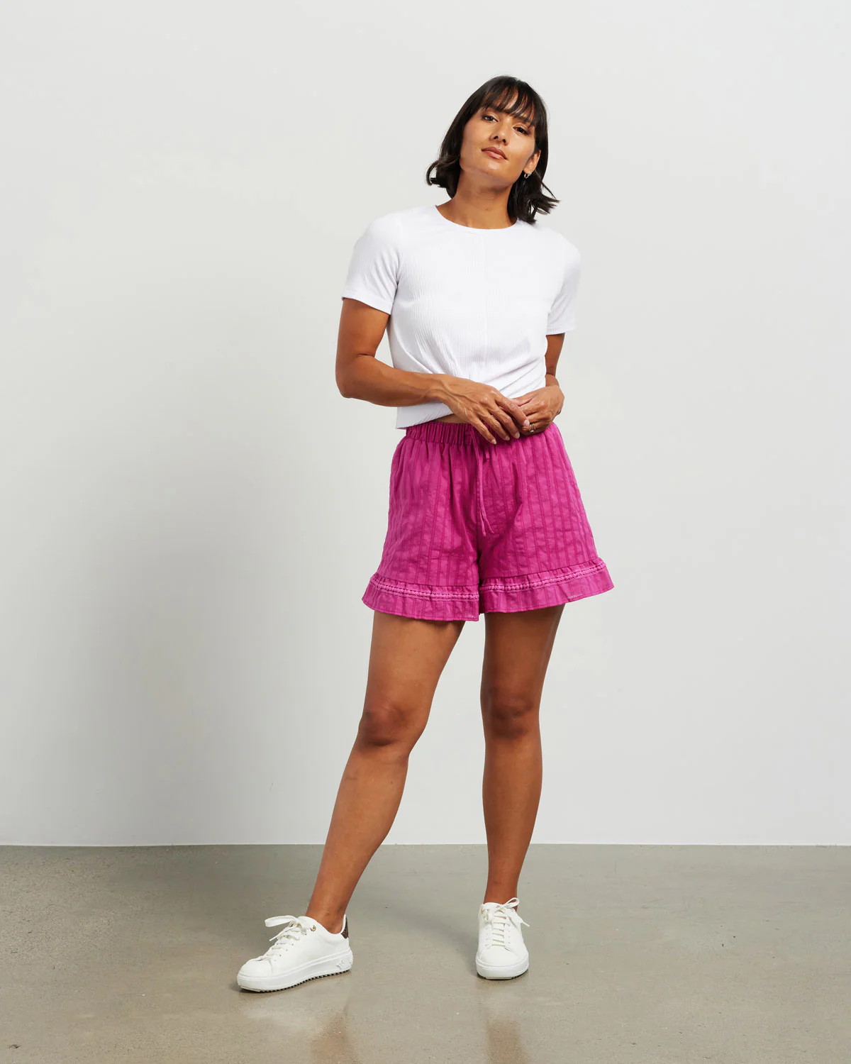 Et Alia Twist Tee - White - Image 3