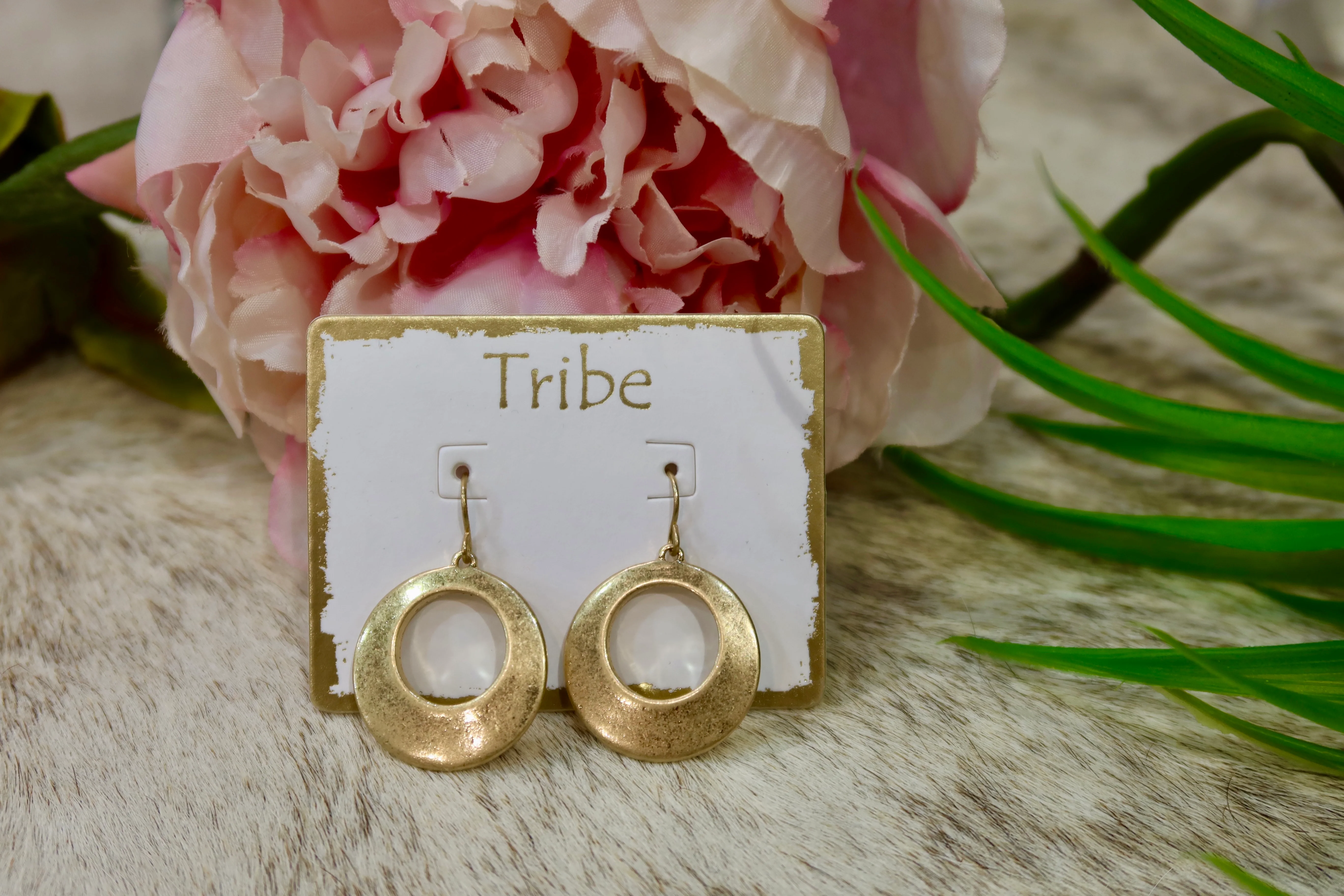 Fabienne Circle Earrings - Image 2