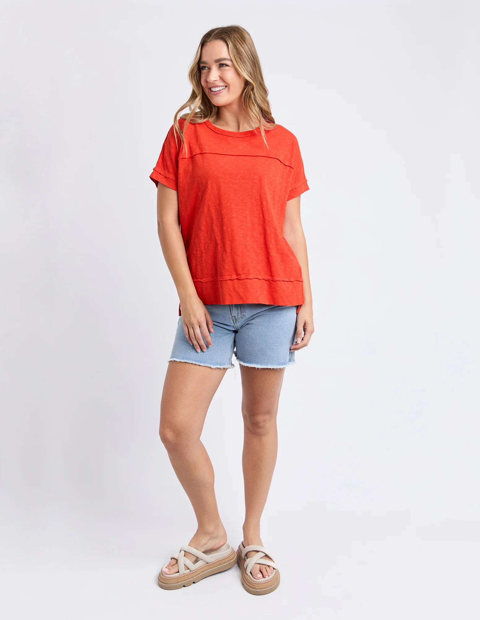 Foxwood Allison Tee - Tangelo - Image 3