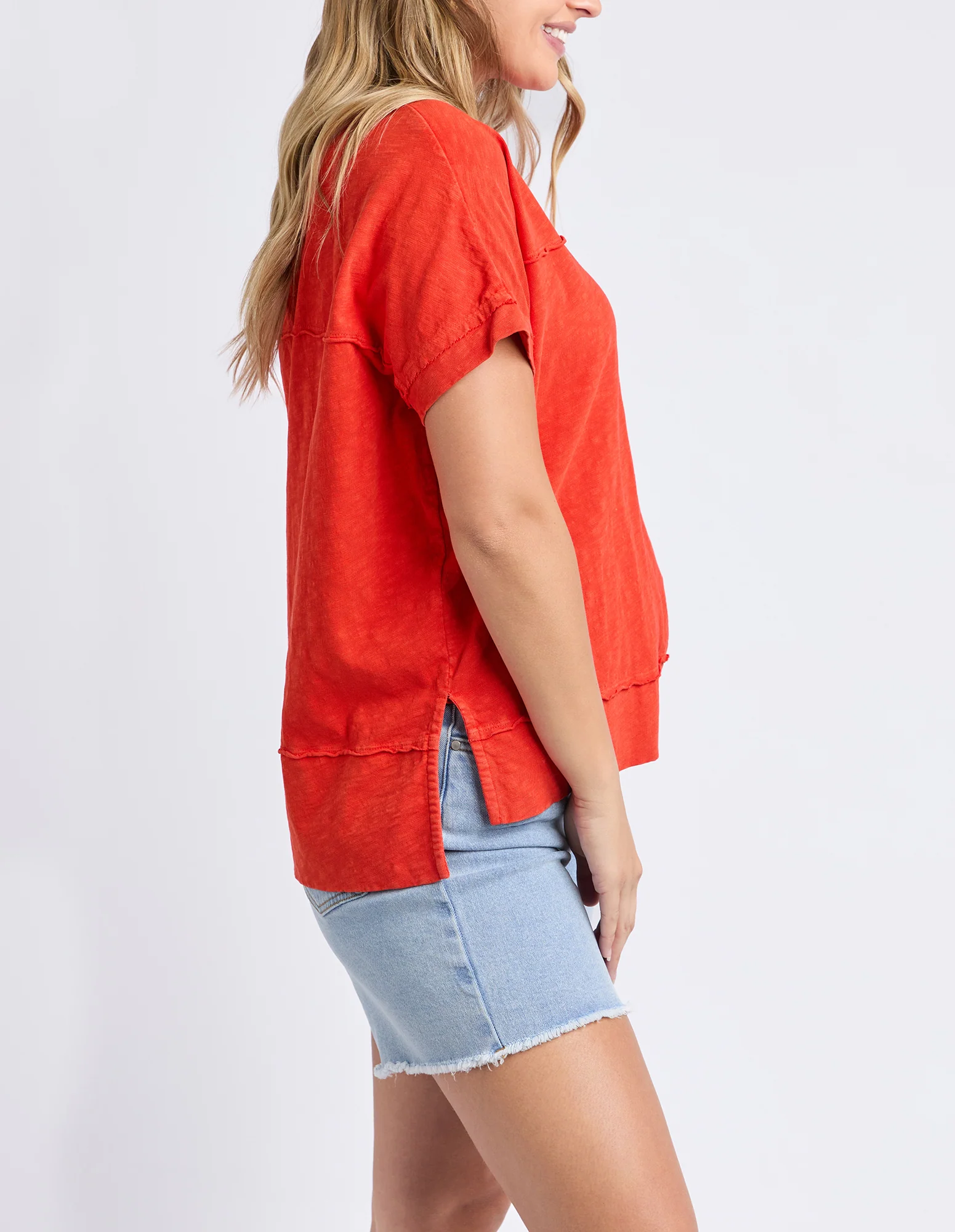 Foxwood Allison Tee - Tangelo - Image 5