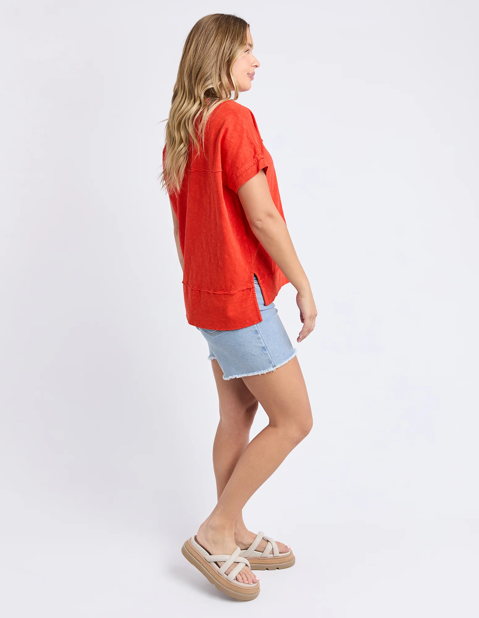 Foxwood Allison Tee - Tangelo - Image 6