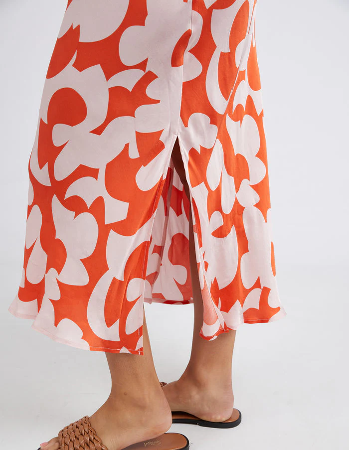 Foxwood Calypso Print Skirt orange - Image 4