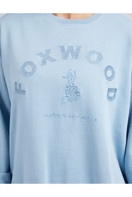 Foxwood Effortless Crew - Dusk Blue - Image 2