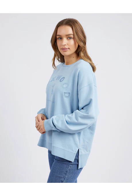 Foxwood Effortless Crew - Dusk Blue - Image 6