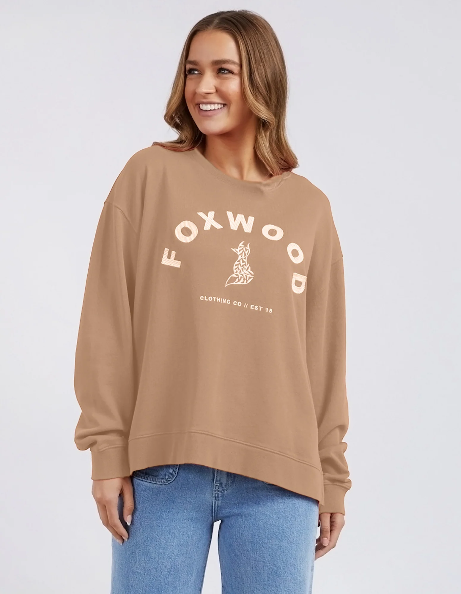 Foxwood Effortless Crew - Coconut