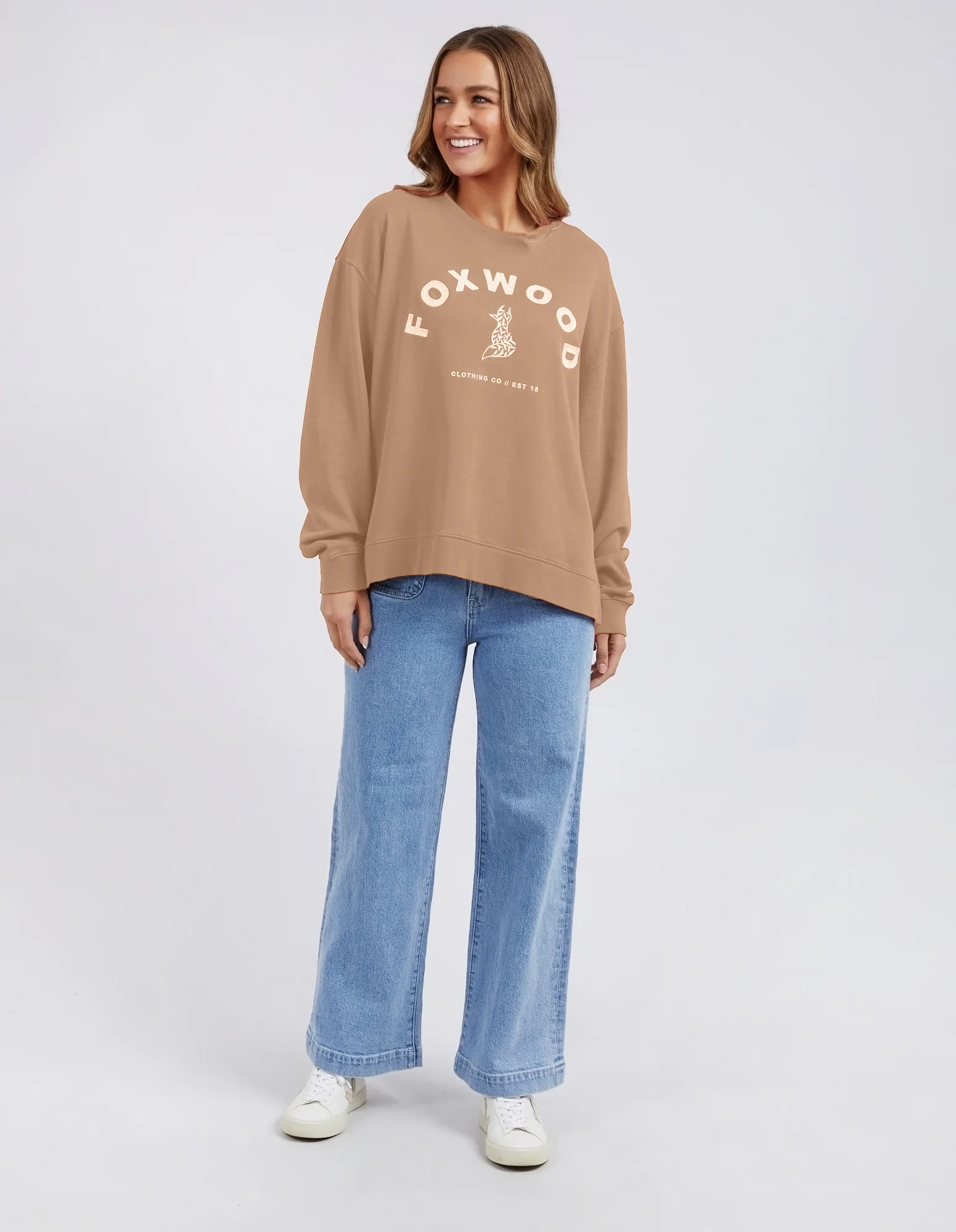 Foxwood Effortless Crew - Coconut - Image 2