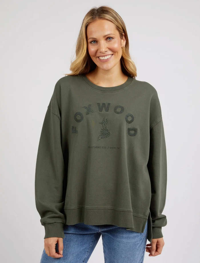 Foxwood Effortless Crew - Khaki