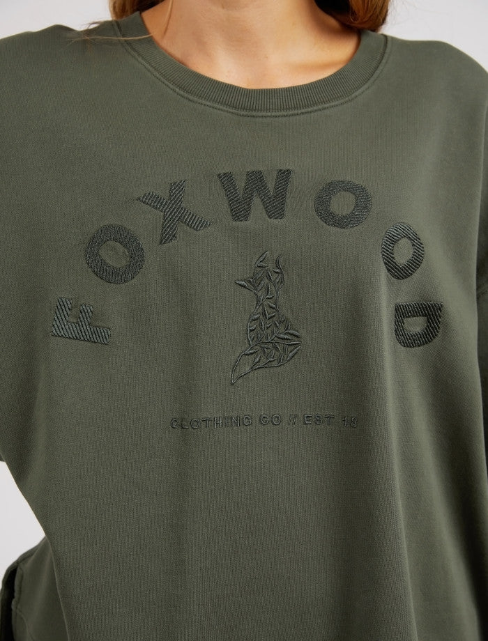 Foxwood Effortless Crew - Khaki - Image 3