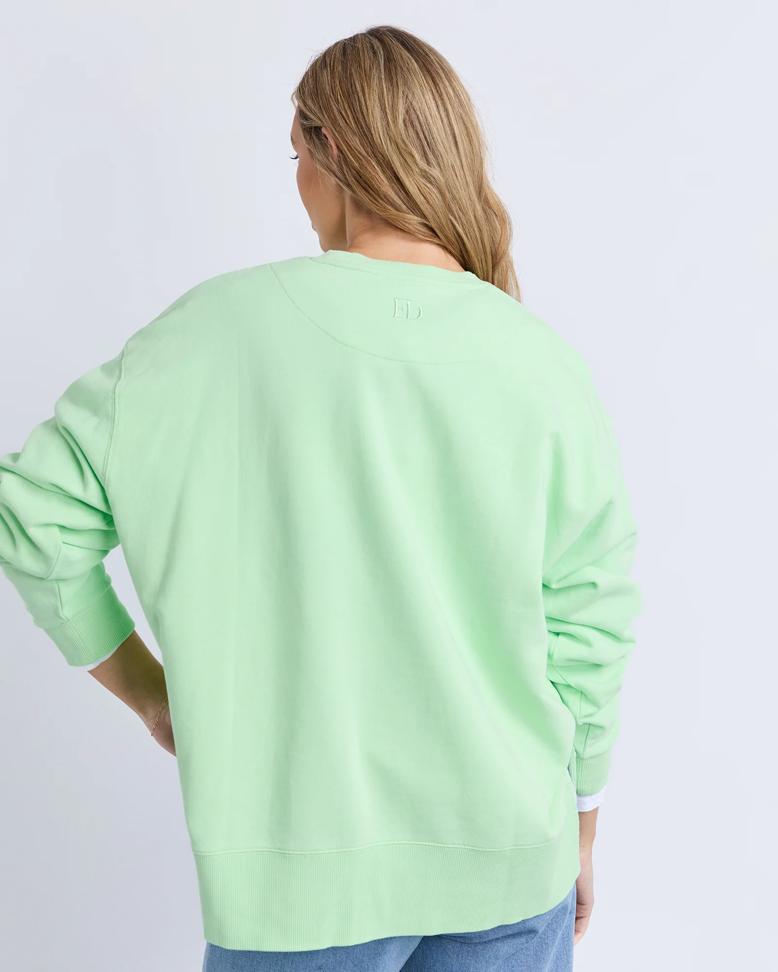 Foxwood Effortless Crew - Mint - Image 4