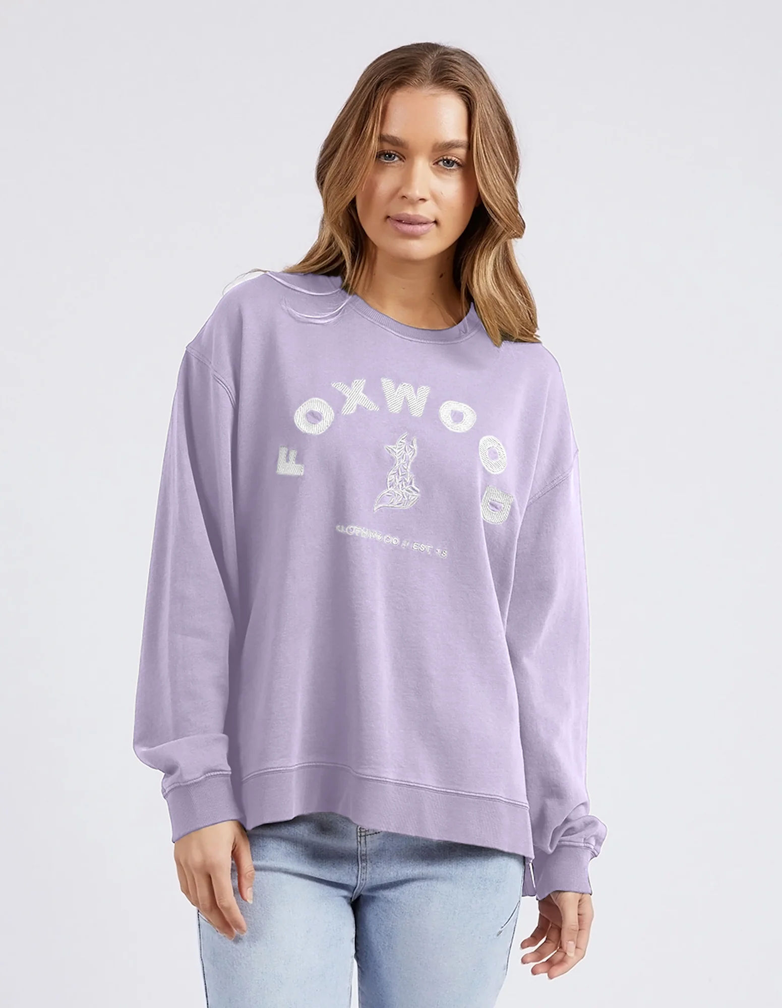 Foxwood Effortless Crew - Orchid Petal