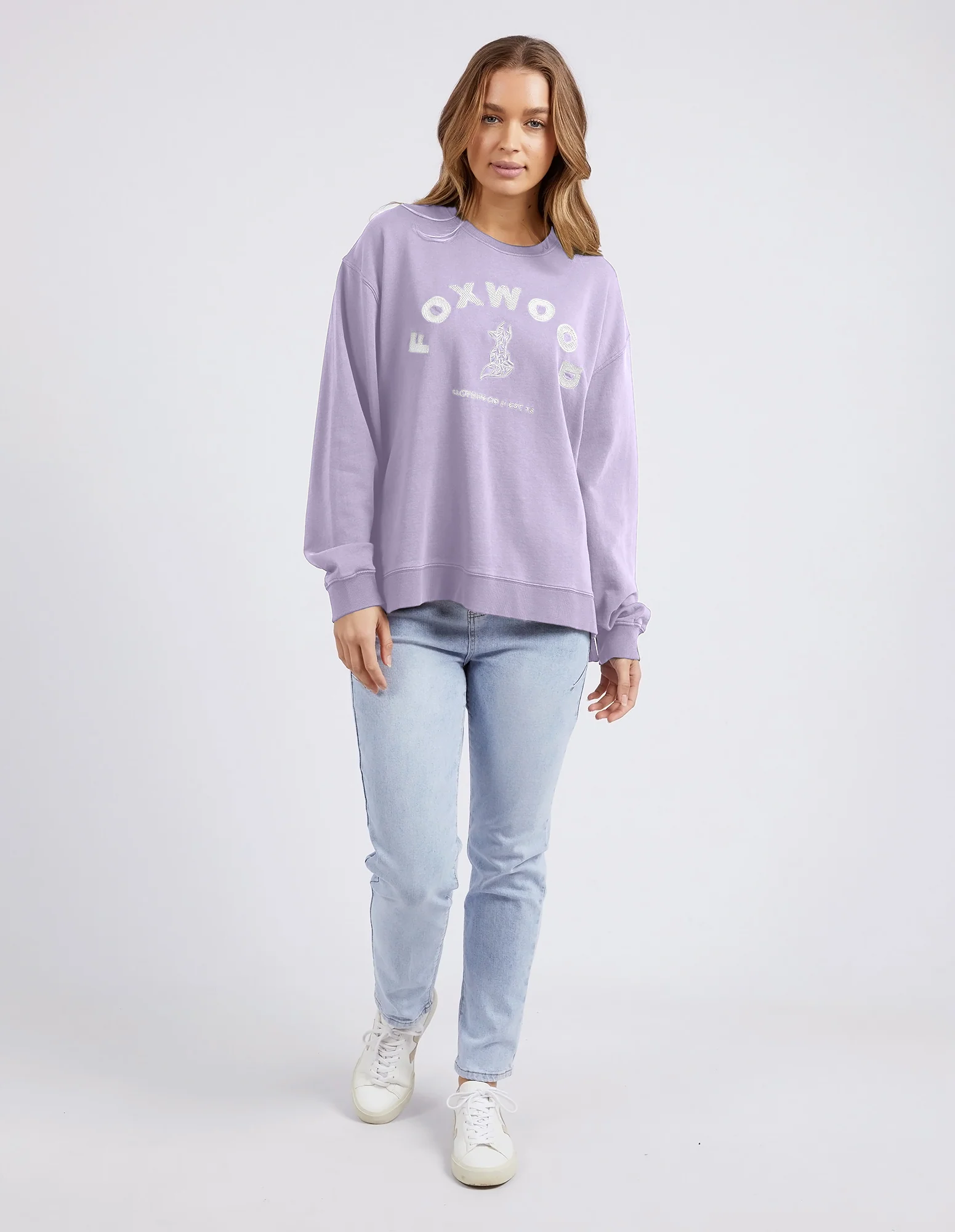 Foxwood Effortless Crew - Orchid Petal - Image 2