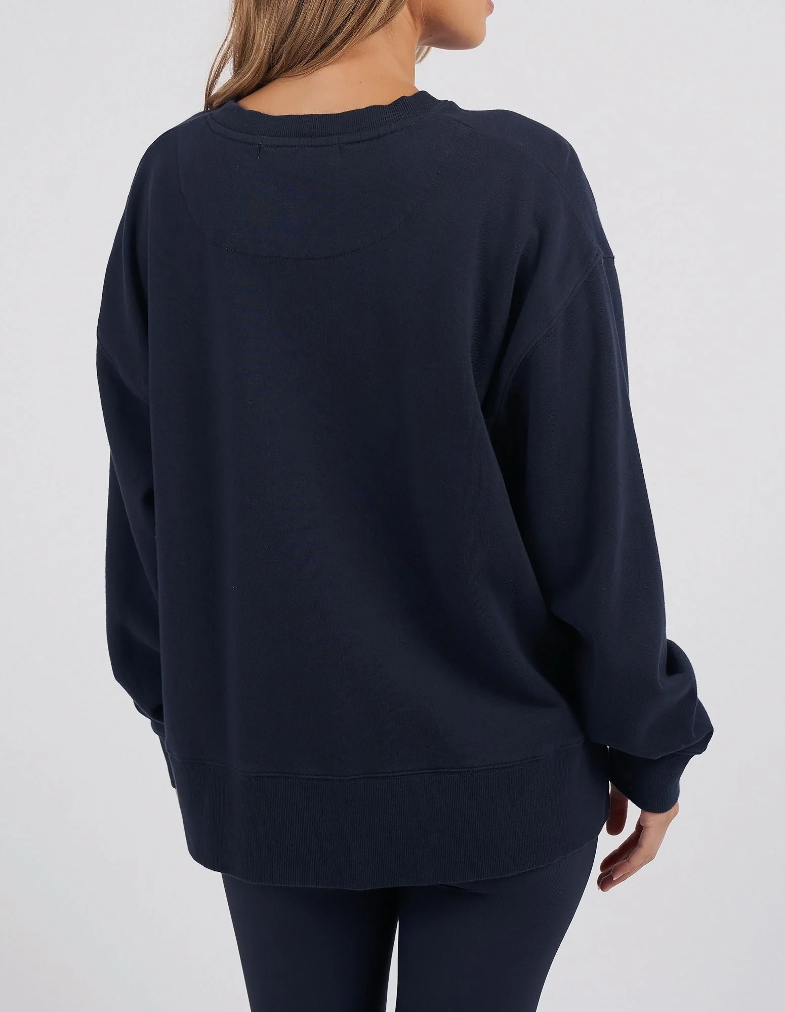 Foxwood Get There Crew - Navy/Spearmint Green - Image 5