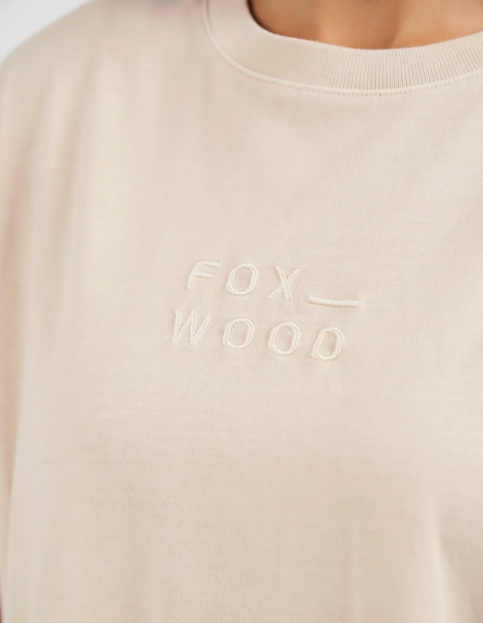 Foxwood Huntleigh Tee Oatmeal - Image 3