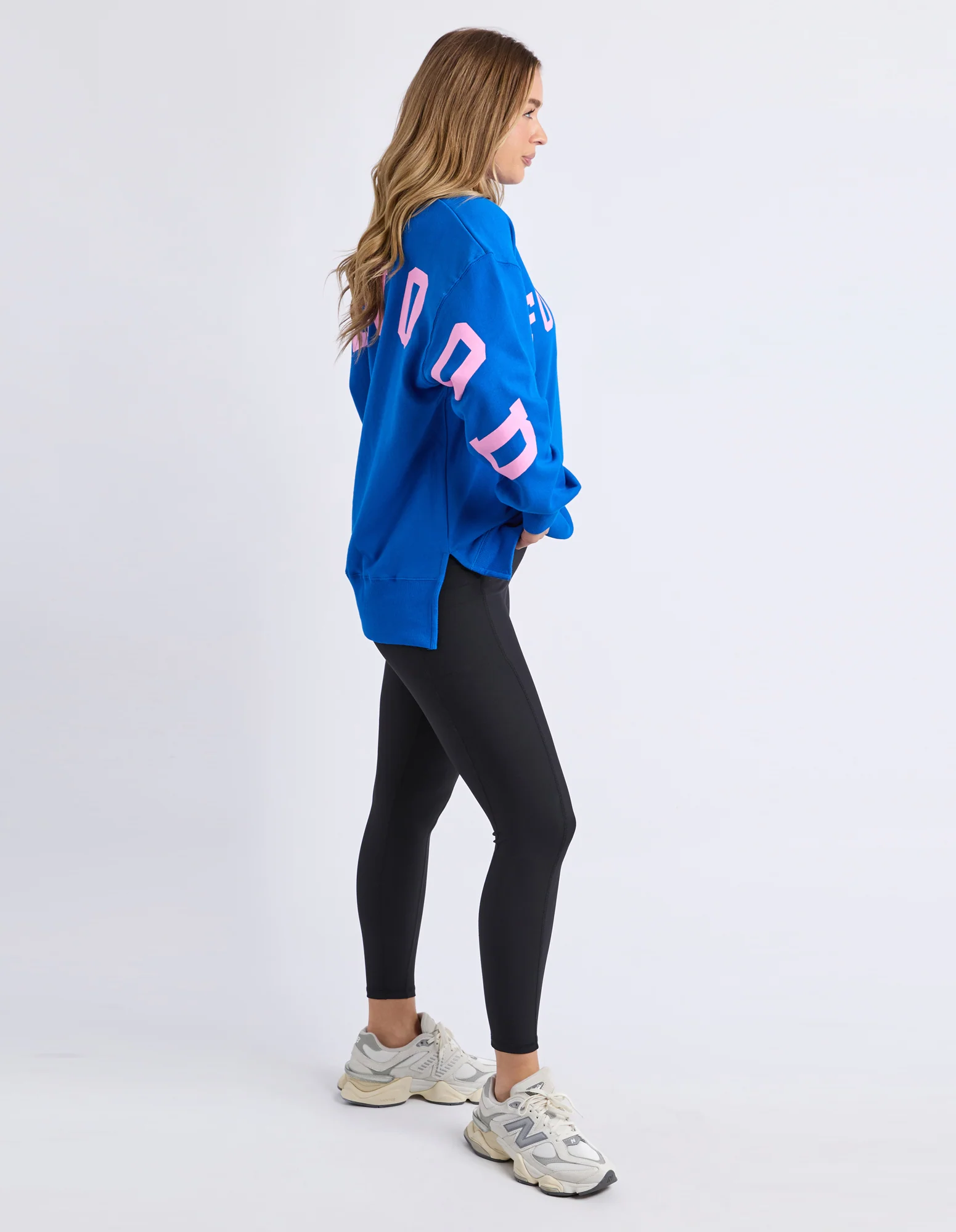 Foxwood Interval Crew - Cobalt / Neon Pink - Image 5