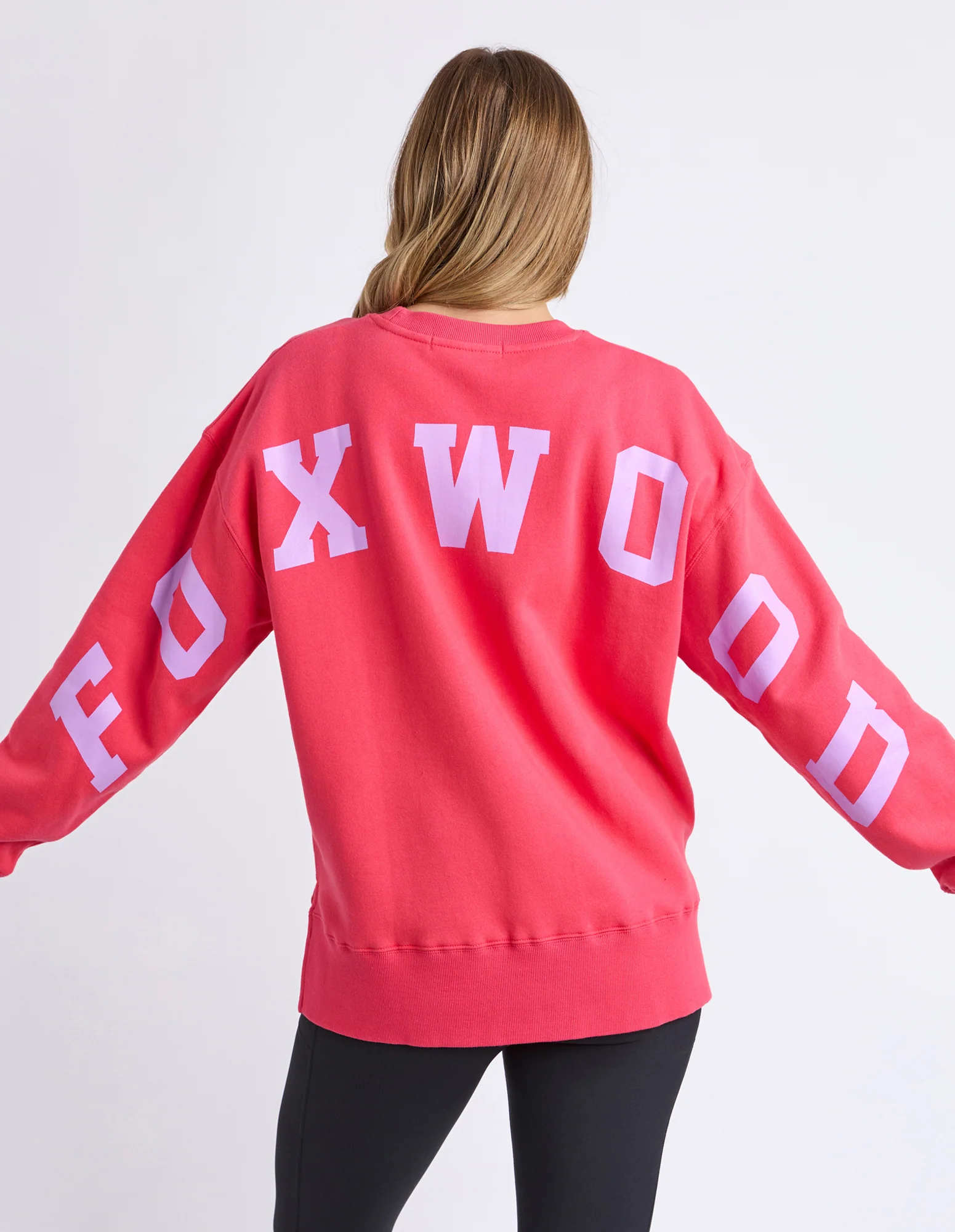 Foxwood Interval Crew - Raspberry / Neon Lilac - Image 4