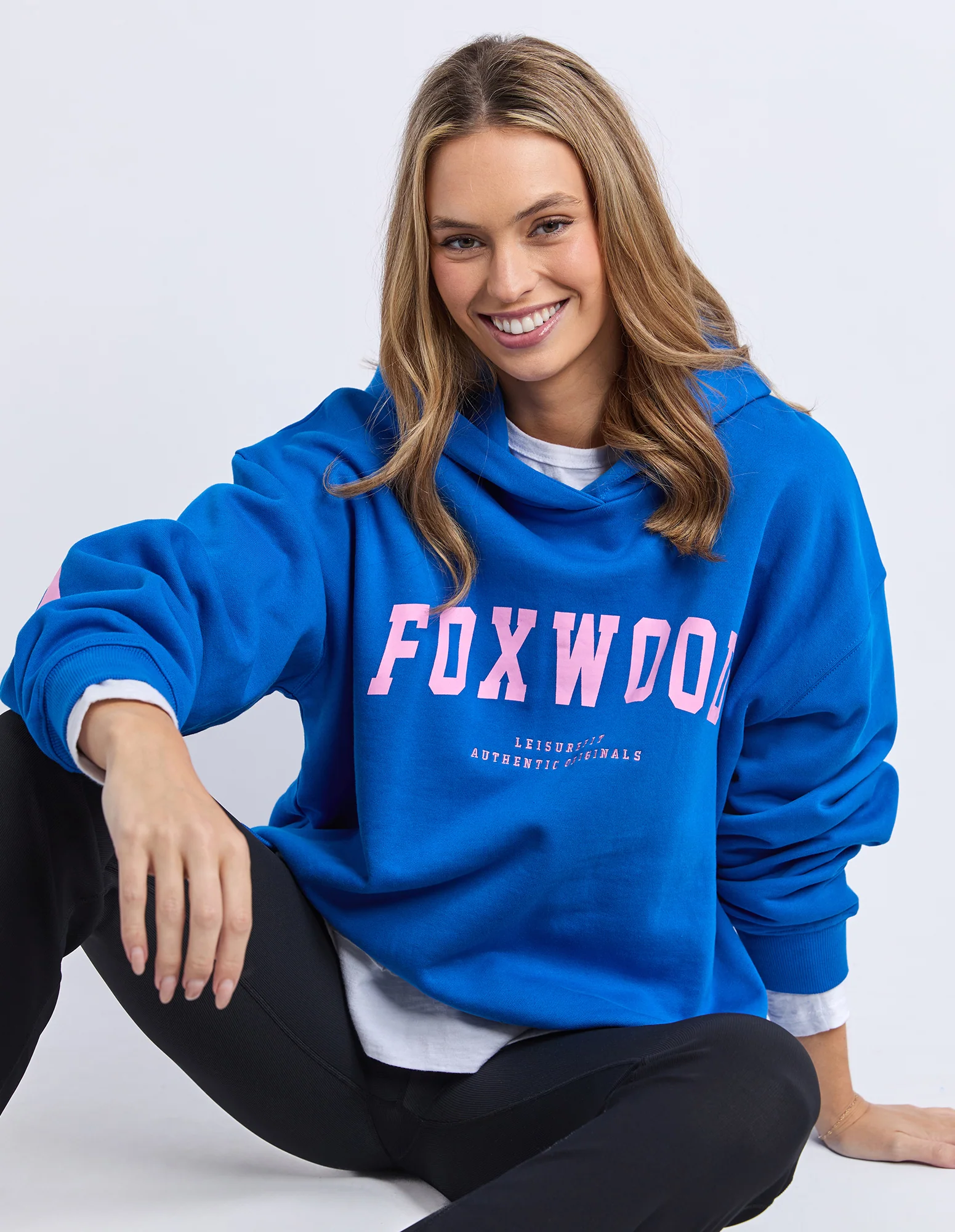 Foxwood Interval Hoodie - Cobalt