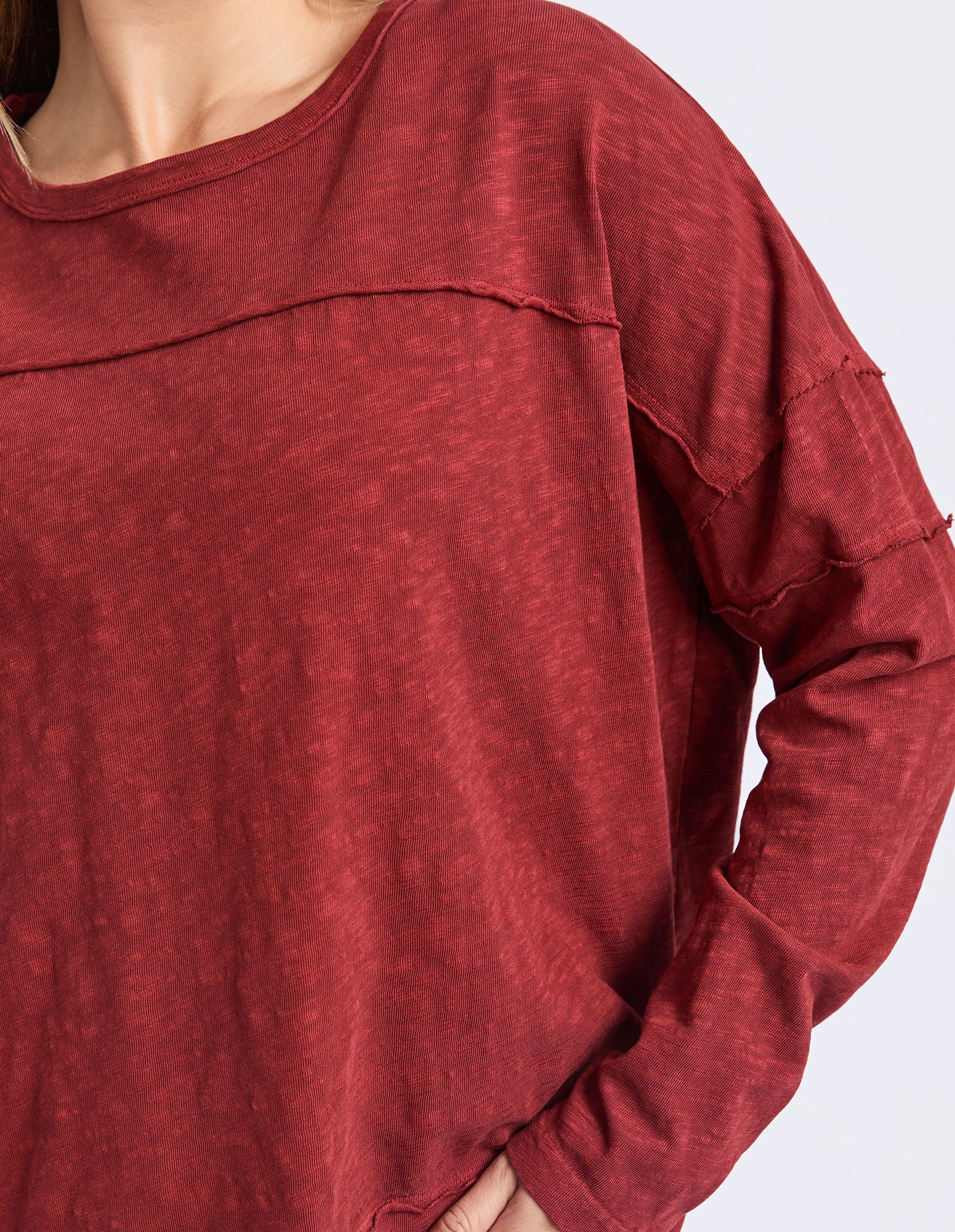 Foxwood Jayne Throw On Top - Russet Red - Image 3