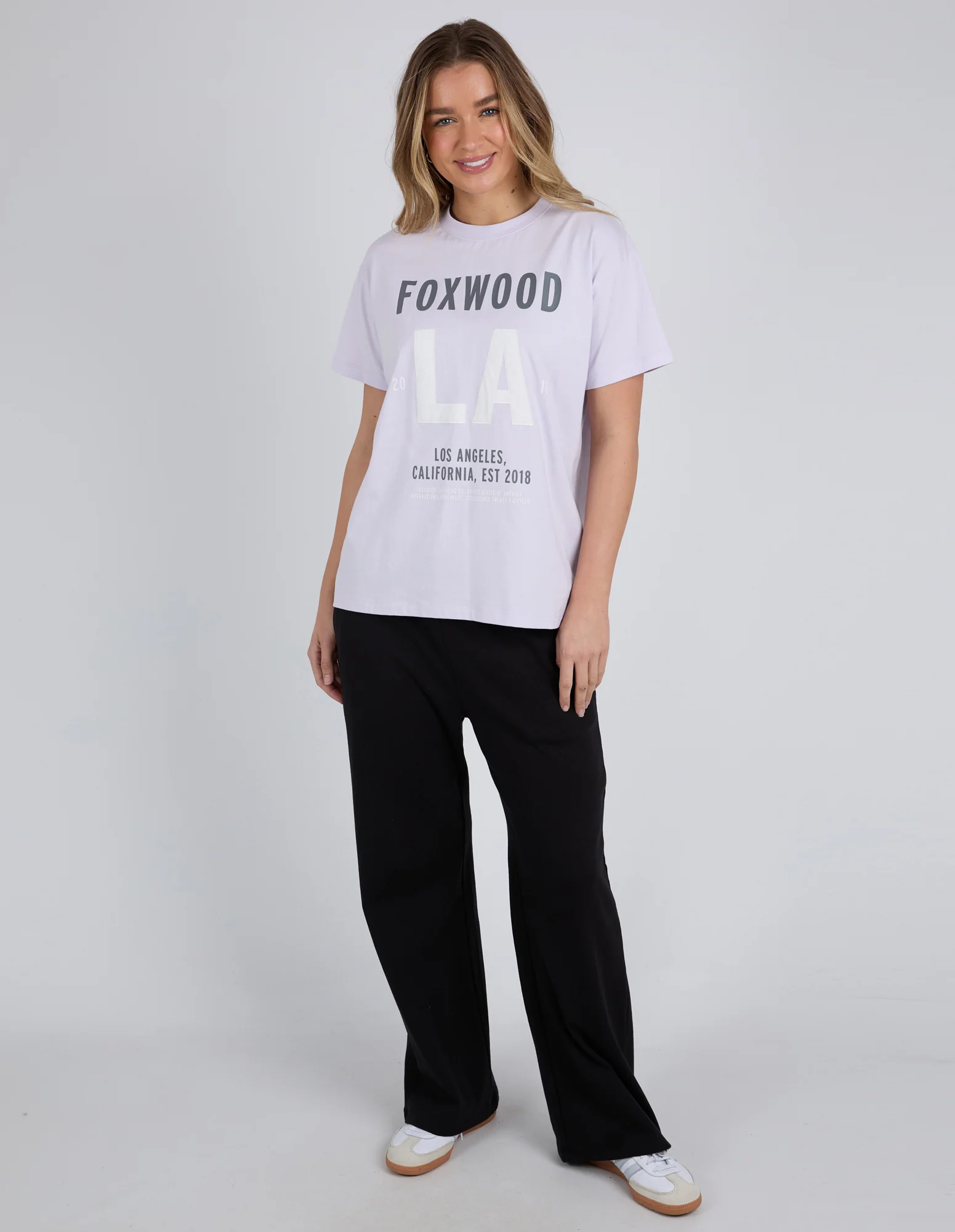 Foxwood Los Angeles Tee - Lavender - Image 5