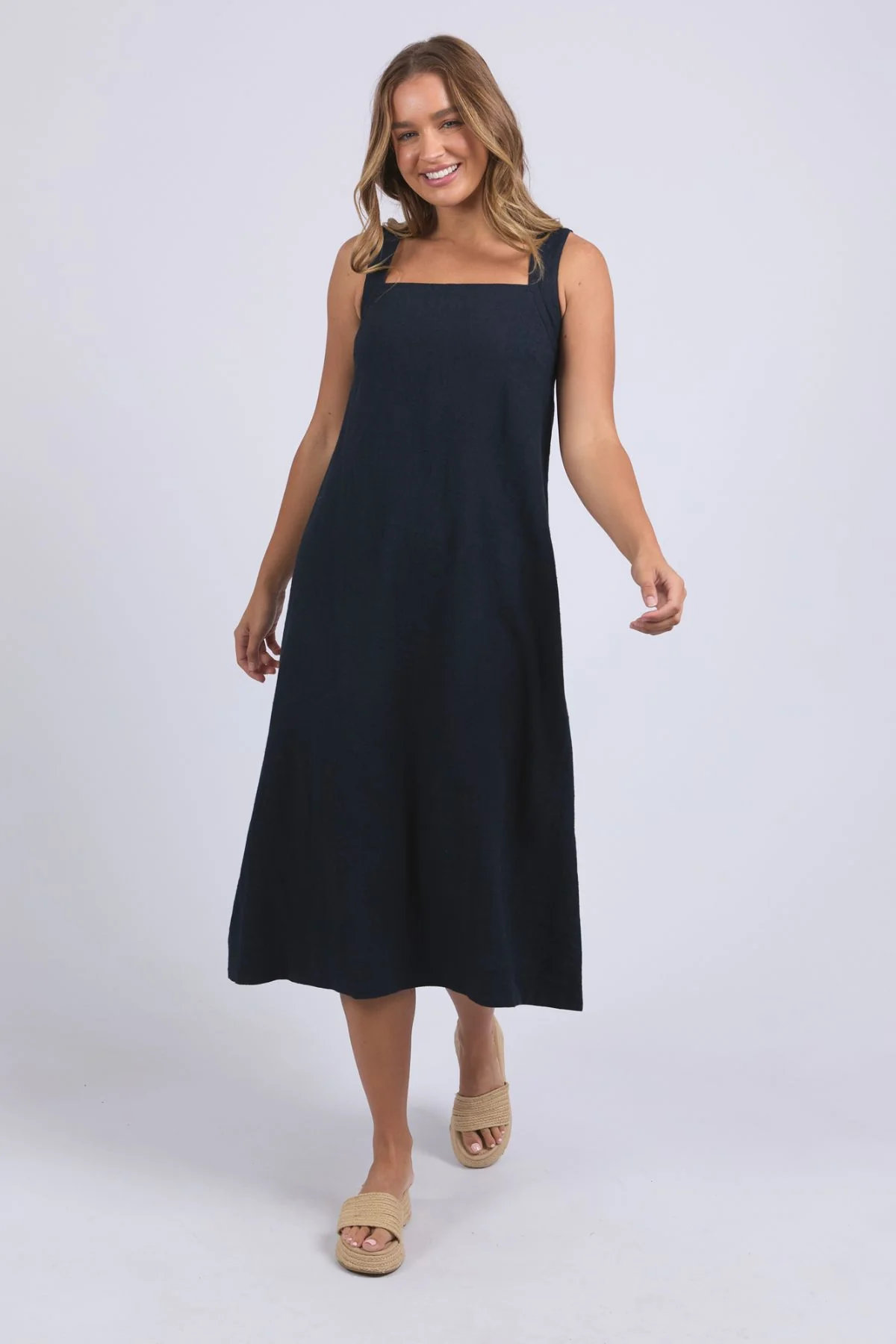 Foxwood Lourdes Dress- Navy