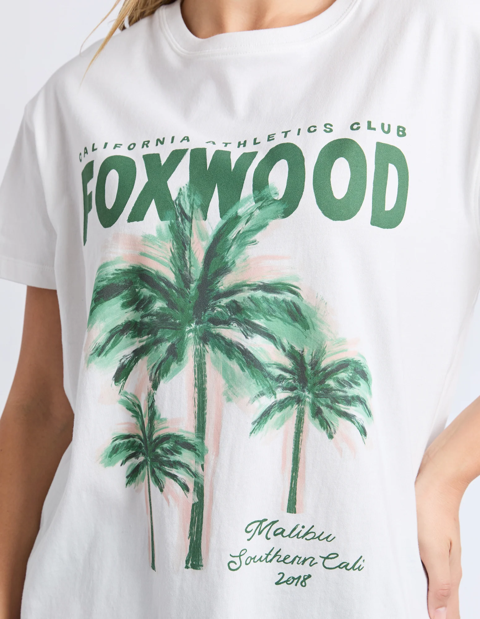 Foxwood Malibu Tee Vintage White - Image 2