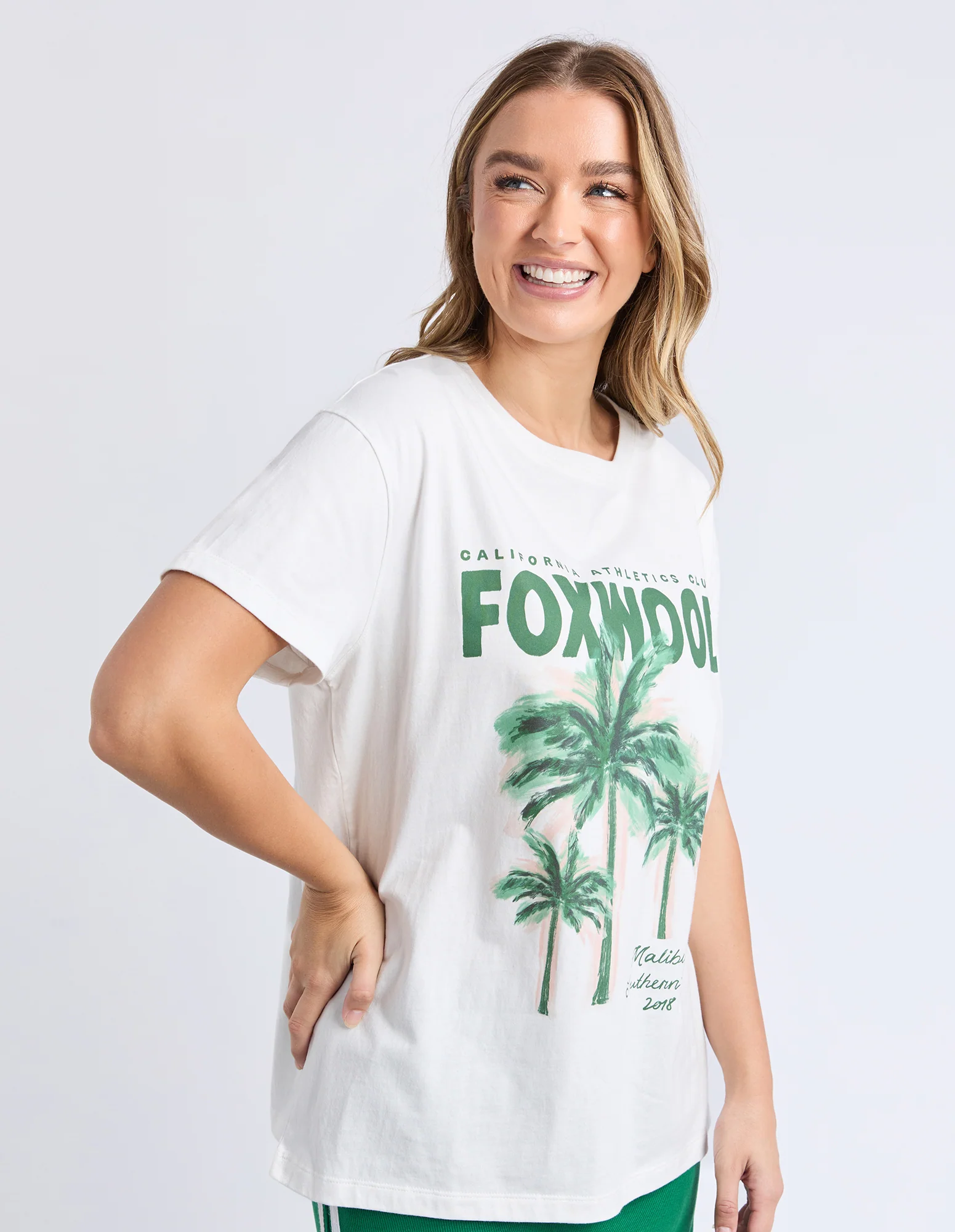 Foxwood Malibu Tee Vintage White - Image 6
