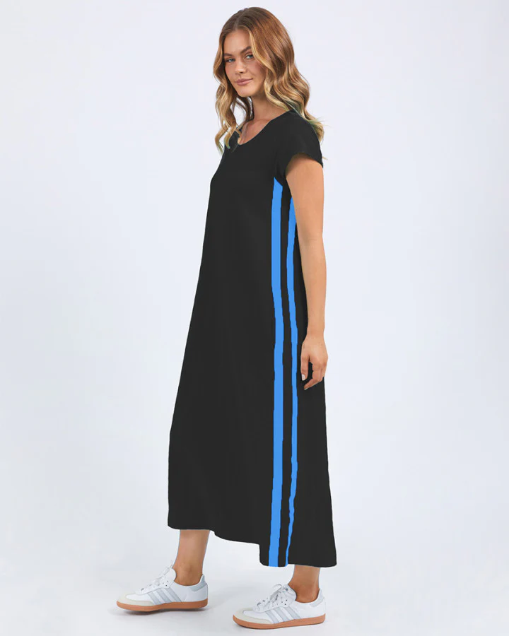Foxwood Recovery Dress - Black / Blue