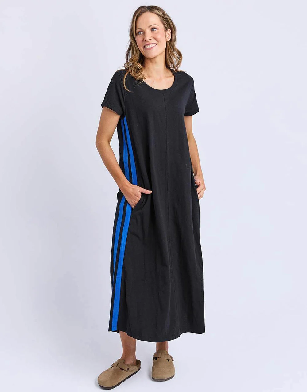 Foxwood Recovery Dress - Black / Blue - Image 2