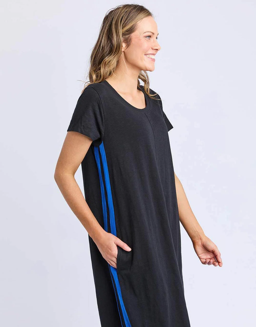 Foxwood Recovery Dress - Black / Blue - Image 3