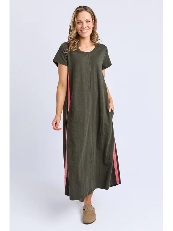 Foxwood Recovery Dress - Dark Khaki - Image 2