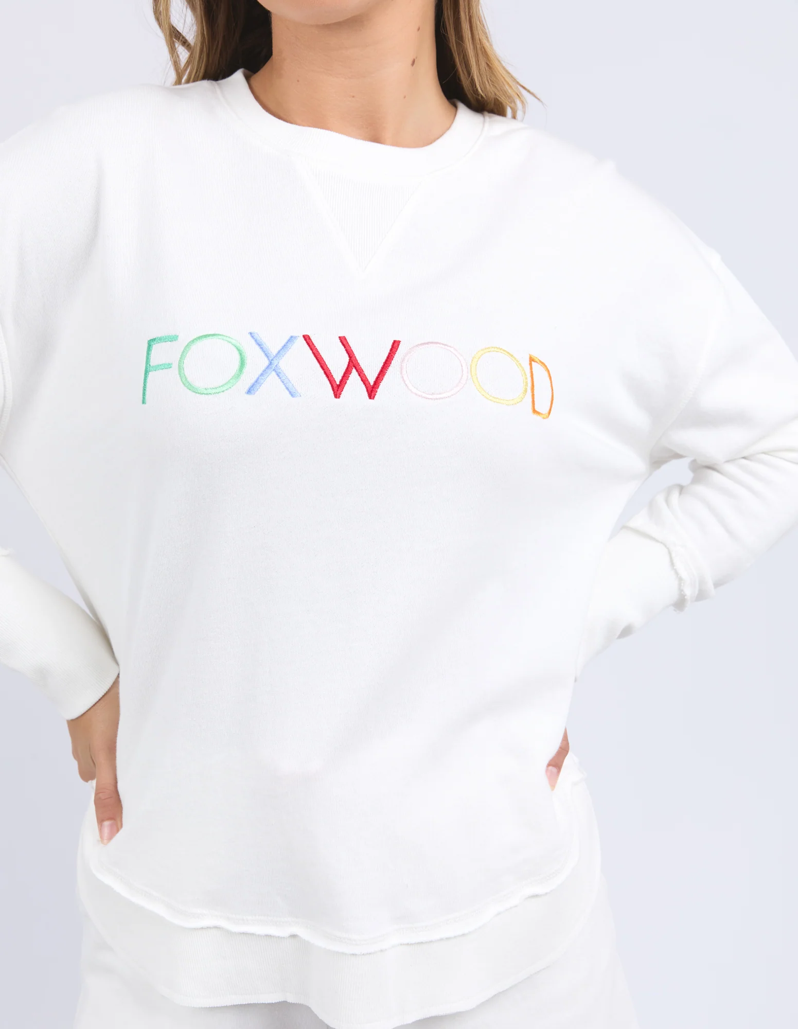 Foxwood Simplified Crew Vintage White - Image 2
