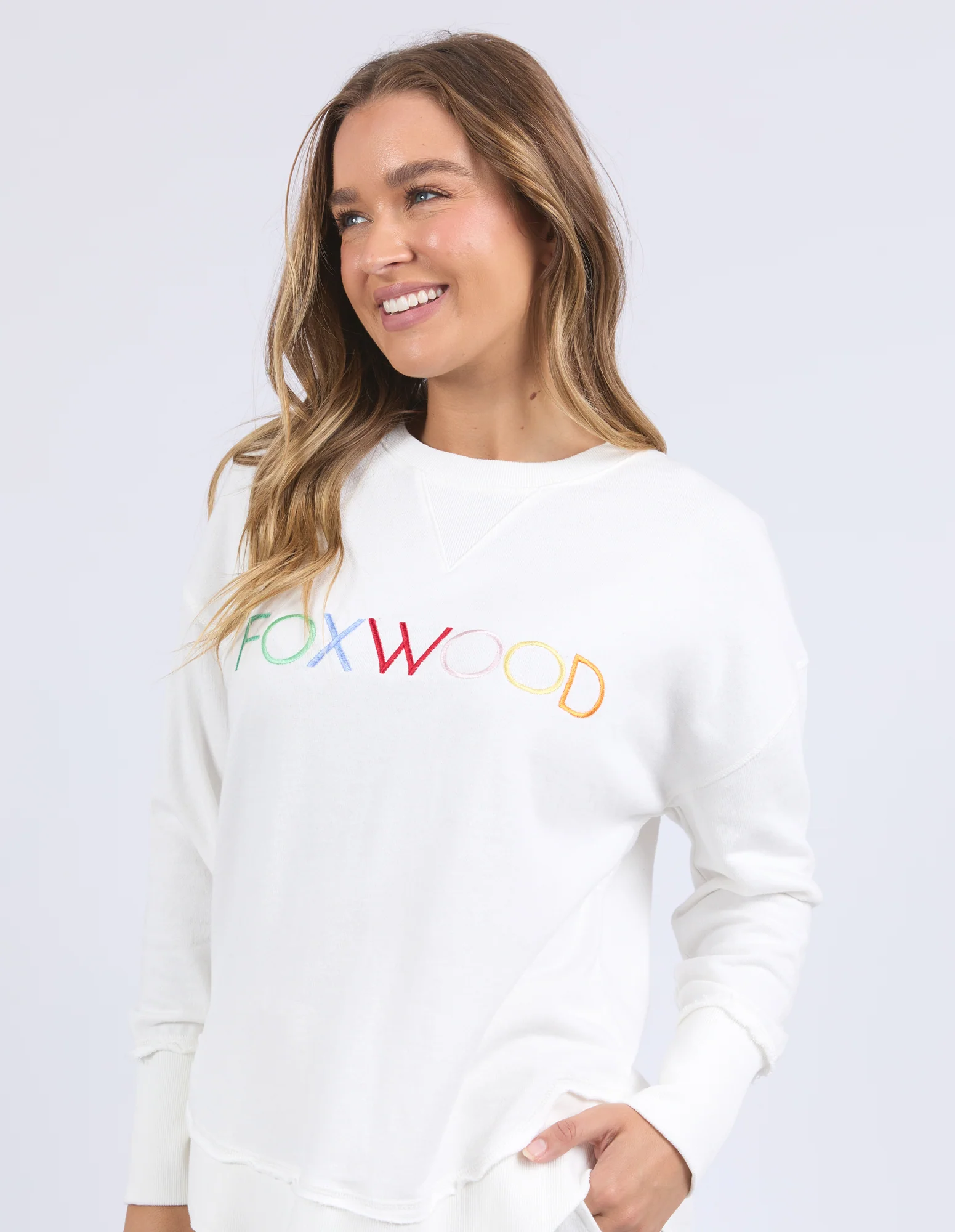 Foxwood Simplified Crew Vintage White - Image 4