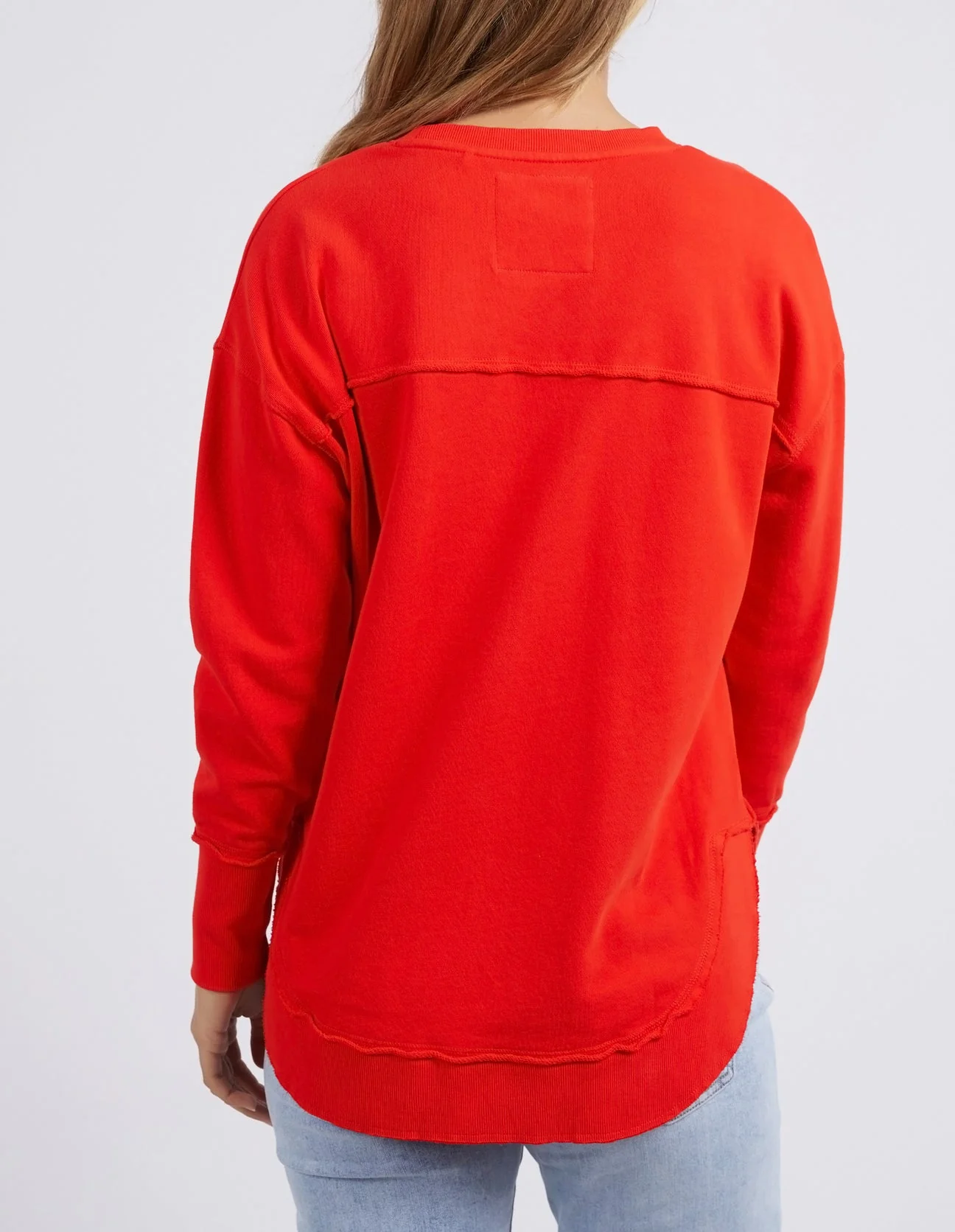 Foxwood Simplified Crew Bright Red - Image 4